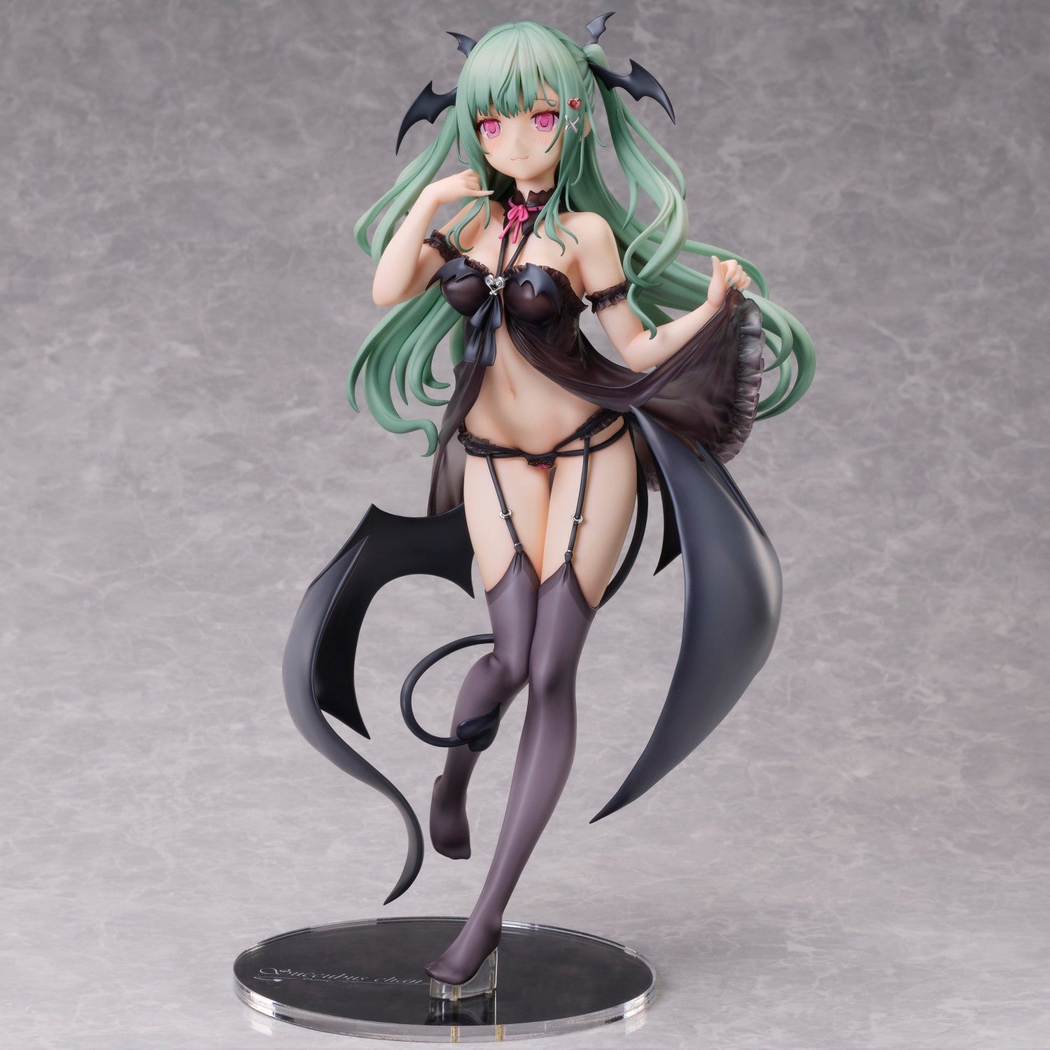 yuzuちゃん専用 オリキャラ ナリュ 予約安心出荷】[FIG]サキュバスちゃん karoryイラスト 1/5 完成