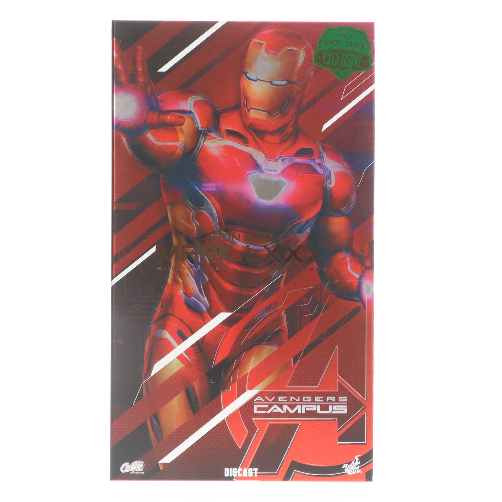 【中古即納】[FIG] トイサピエンス限定 コミック・マスターピース DIECAST アイアンマン・マーク80 アベンジャーズ・キャンパス 1/6 完成品 可動フィギュア(CM#018D60) ホットトイズ(20241130)