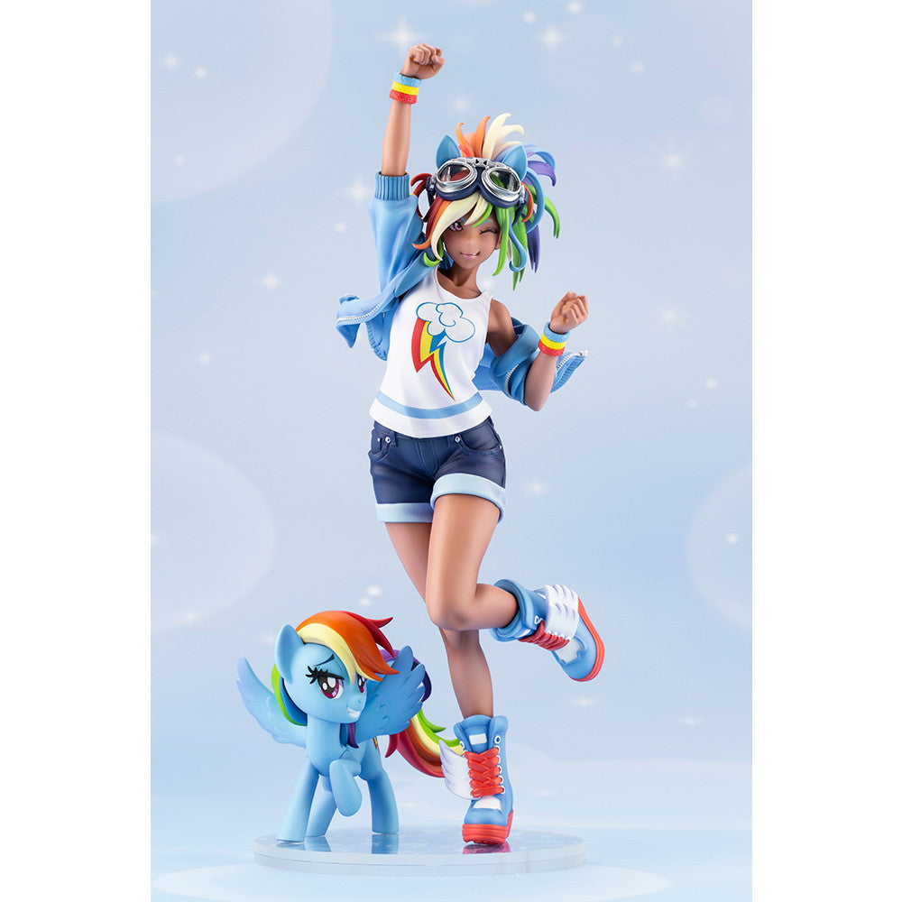 【新品即納】[FIG] (再販) MY LITTLE PONY美少女 レインボーダッシュ マイリトルポニー 1/7 完成品 フィギュア コトブキヤ(20250731)