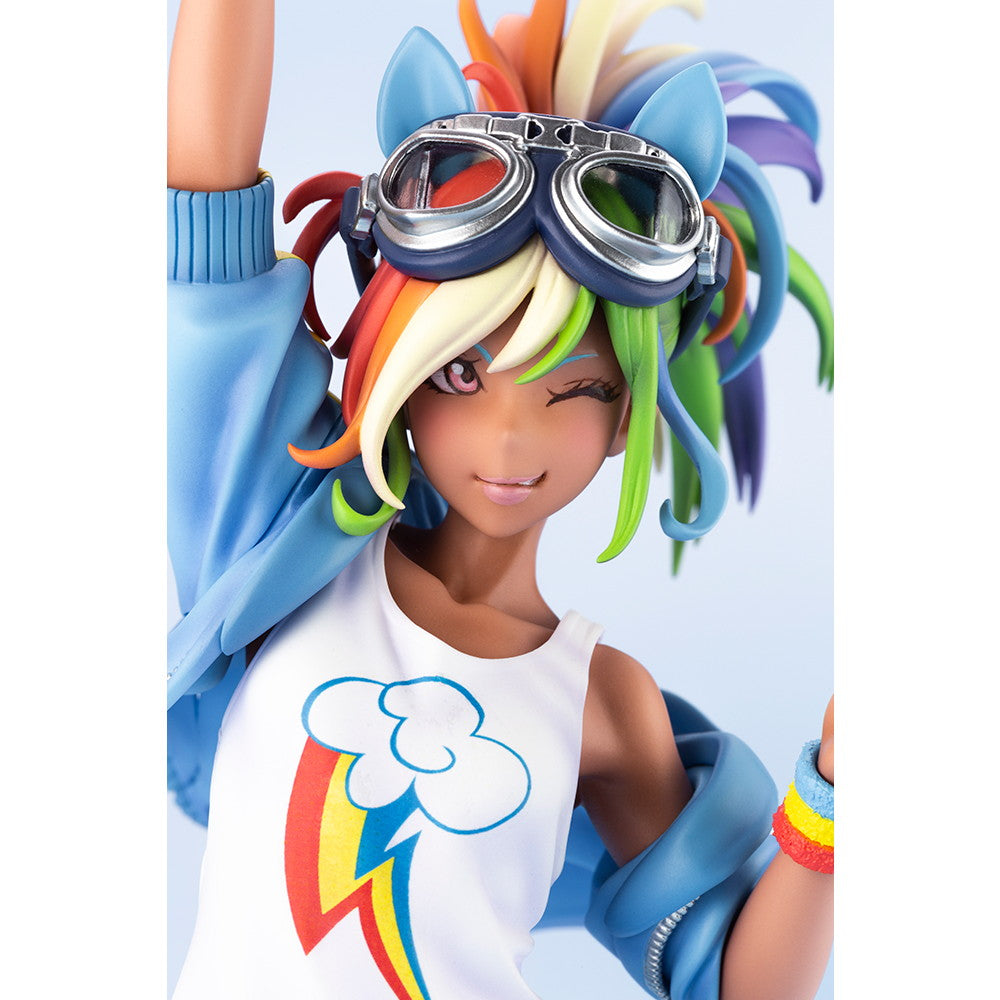 【中古即納】[FIG] (再販) MY LITTLE PONY美少女 レインボーダッシュ マイリトルポニー 1/7 完成品 フィギュア コトブキヤ(20250731)