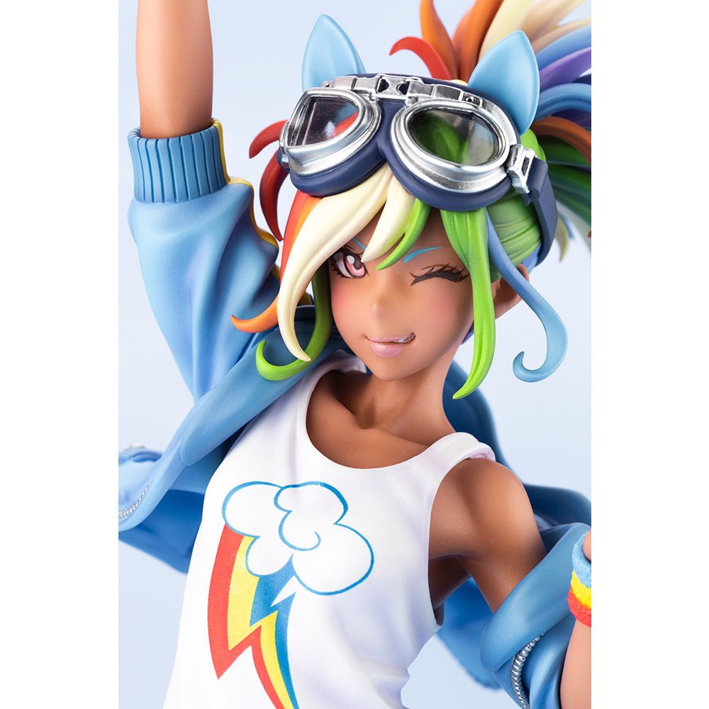 【中古即納】[FIG] (再販) MY LITTLE PONY美少女 レインボーダッシュ マイリトルポニー 1/7 完成品 フィギュア コトブキヤ(20250731)