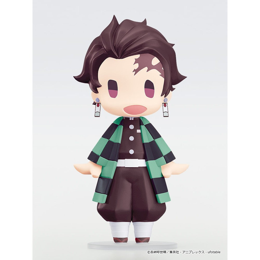 【新品】【お取り寄せ】[FIG] HELLO! GOOD SMILE 竈門炭治郎(かまどたんじろう) 鬼滅の刃 完成品 可動フィギュア グッドスマイルカンパニー(20251223)