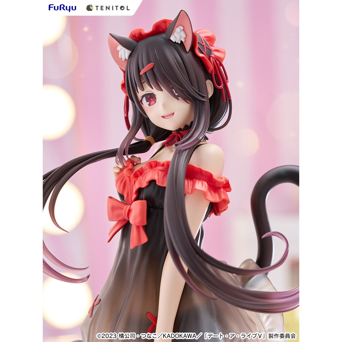 【新品即納】[FIG] TENITOL TALL 時崎狂三(ときさきくるみ) デート・ア・ライブV 完成品 フィギュア(AMU-TNL0119) フリュー(20250831)