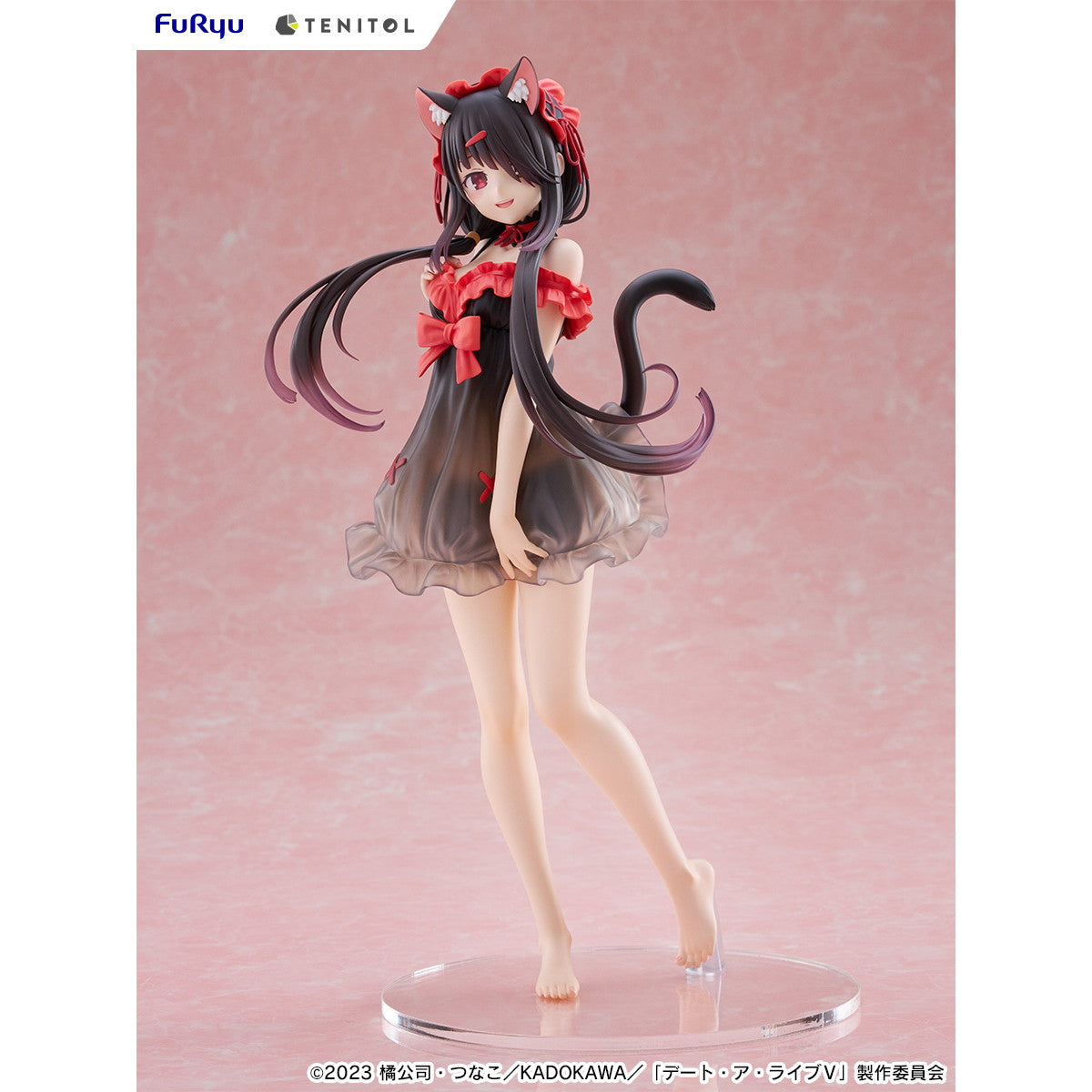 【新品即納】[FIG] TENITOL TALL 時崎狂三(ときさきくるみ) デート・ア・ライブV 完成品 フィギュア(AMU-TNL0119) フリュー(20250831)
