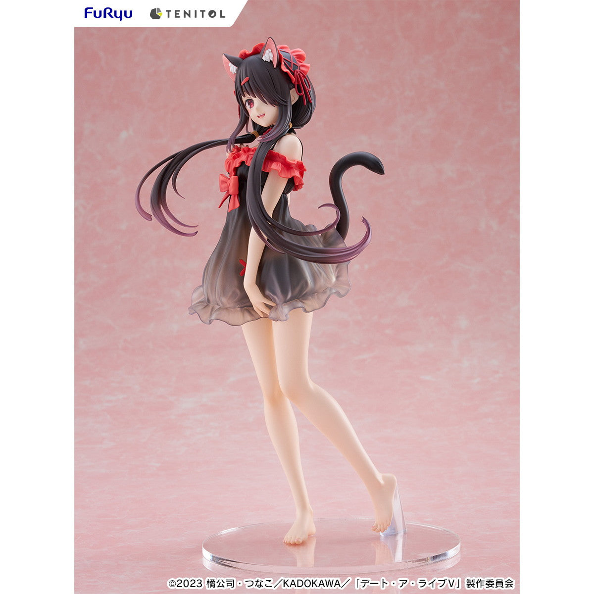【新品即納】[FIG] TENITOL TALL 時崎狂三(ときさきくるみ) デート・ア・ライブV 完成品 フィギュア(AMU-TNL0119) フリュー(20250831)