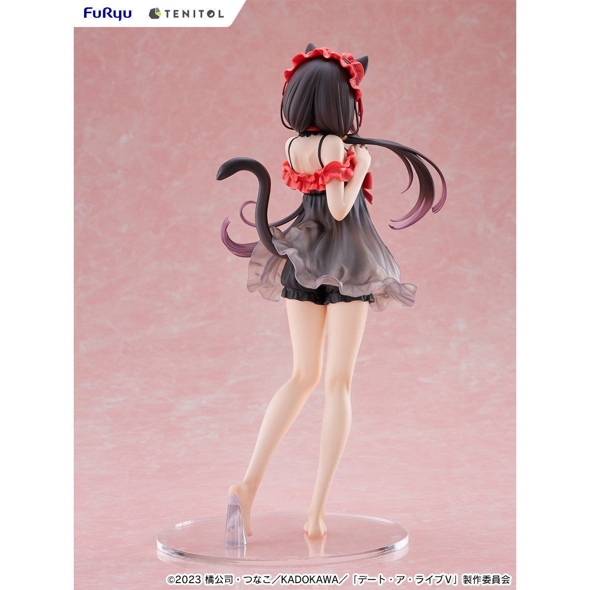 【新品即納】[FIG] TENITOL TALL 時崎狂三(ときさきくるみ) デート・ア・ライブV 完成品 フィギュア(AMU-TNL0119) フリュー(20250831)