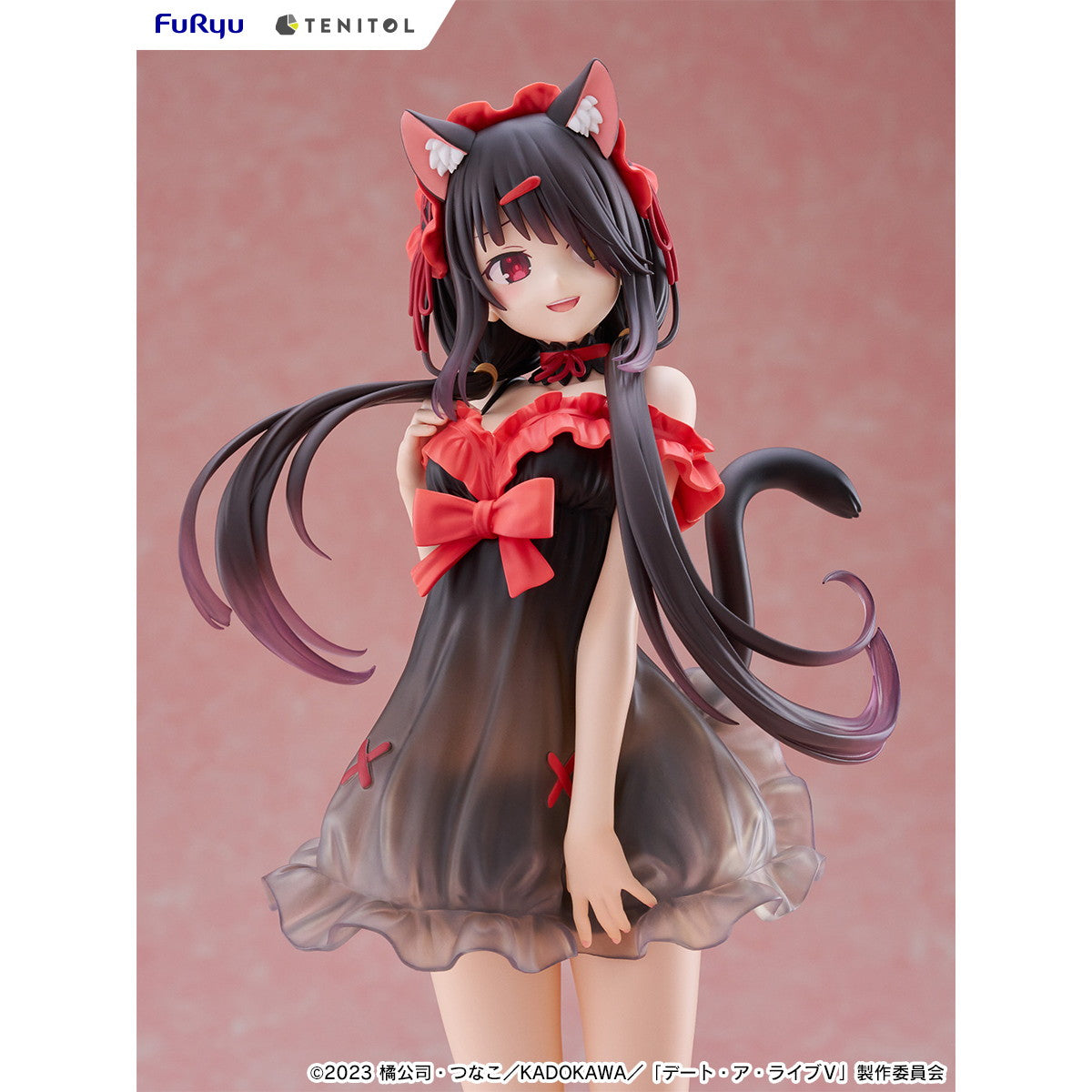 【新品即納】[FIG] TENITOL TALL 時崎狂三(ときさきくるみ) デート・ア・ライブV 完成品 フィギュア(AMU-TNL0119) フリュー(20250831)