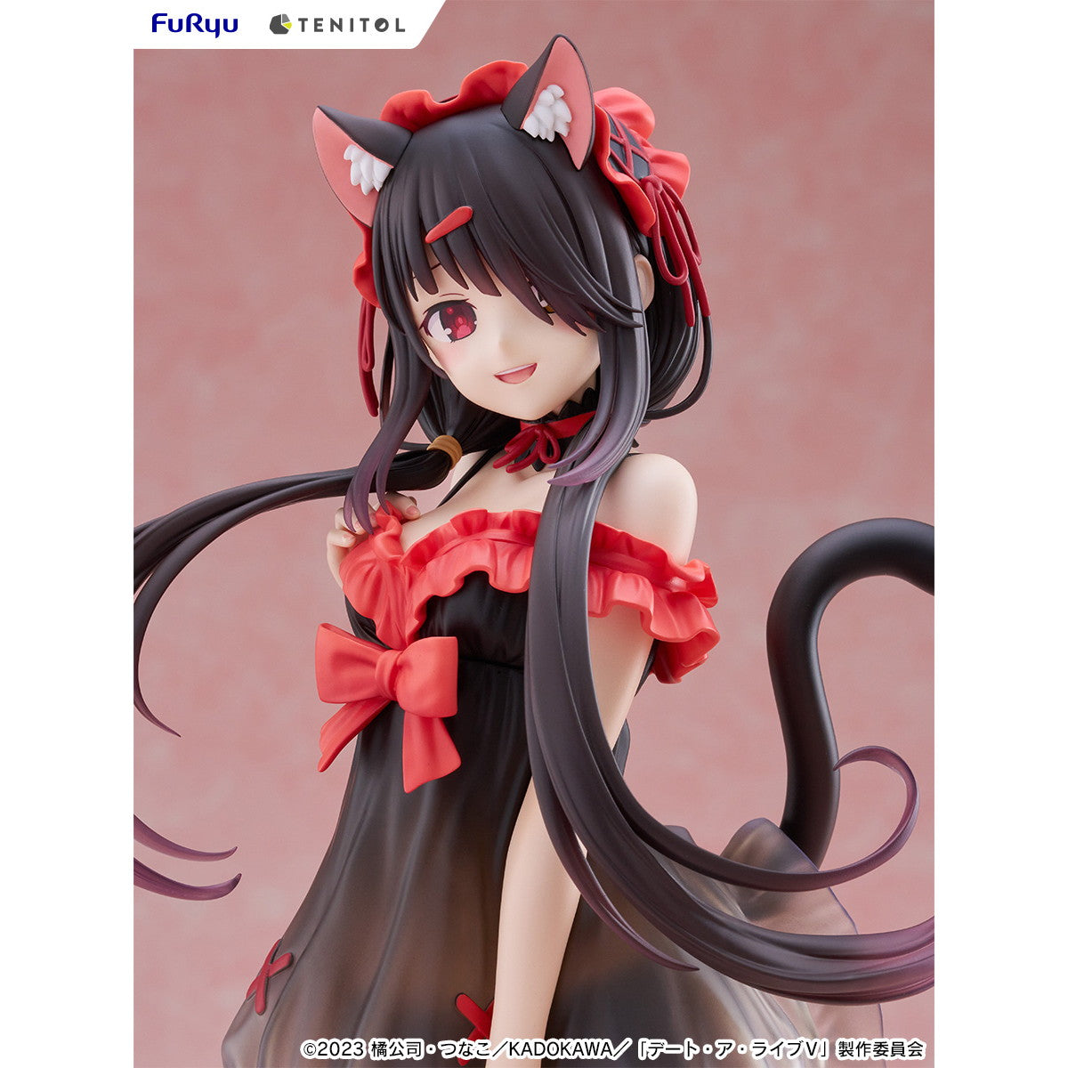 【新品即納】[FIG] TENITOL TALL 時崎狂三(ときさきくるみ) デート・ア・ライブV 完成品 フィギュア(AMU-TNL0119) フリュー(20250831)