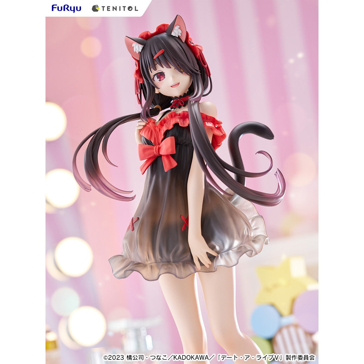 【新品即納】[FIG] TENITOL TALL 時崎狂三(ときさきくるみ) デート・ア・ライブV 完成品 フィギュア(AMU-TNL0119) フリュー(20250831)