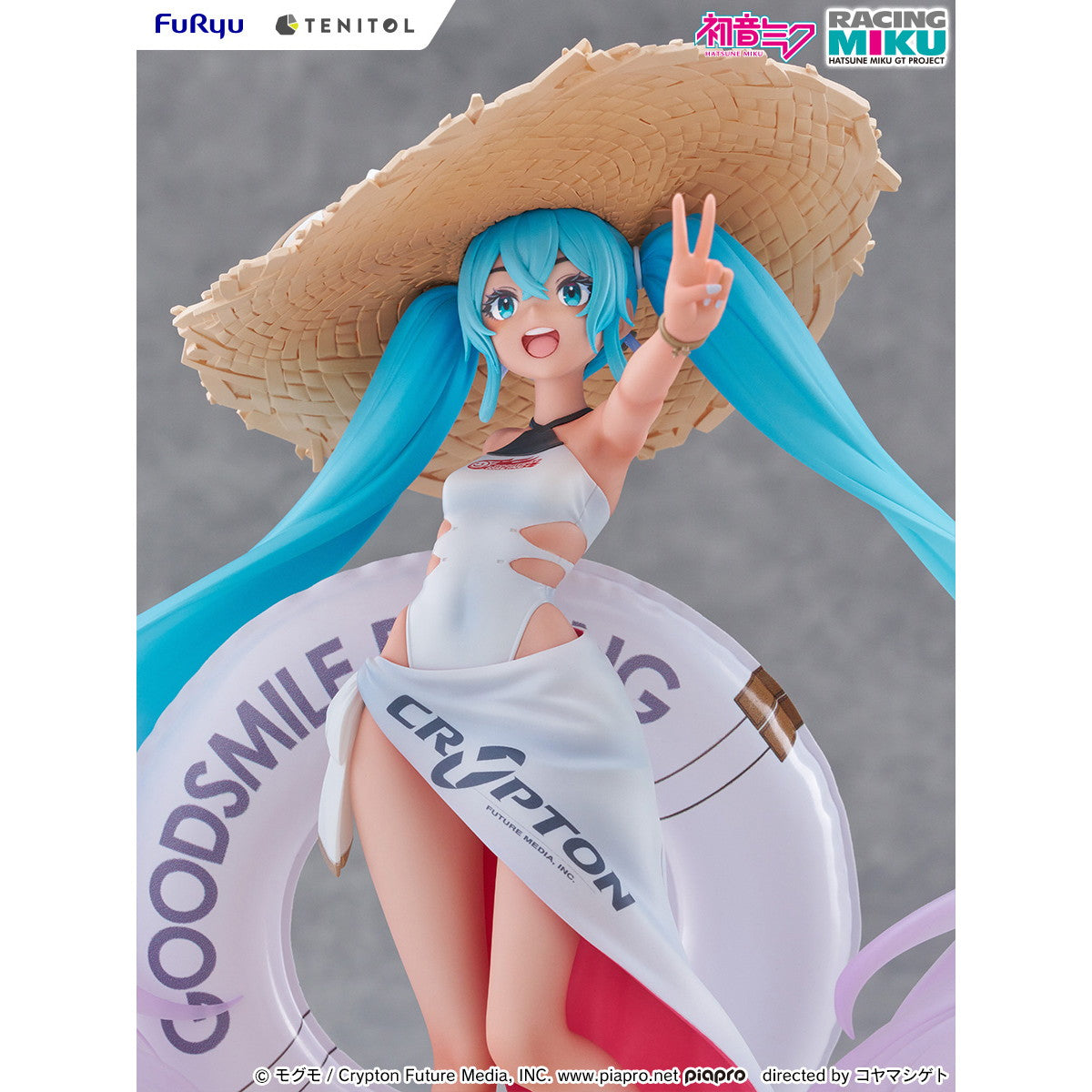【予約安心出荷】[FIG] TENITOL レーシングミク 2024 Tropical Ver. 初音ミク GTプロジェクト 完成品 フィギュア(AMU-TNL0128) フリュー(2025年9月)