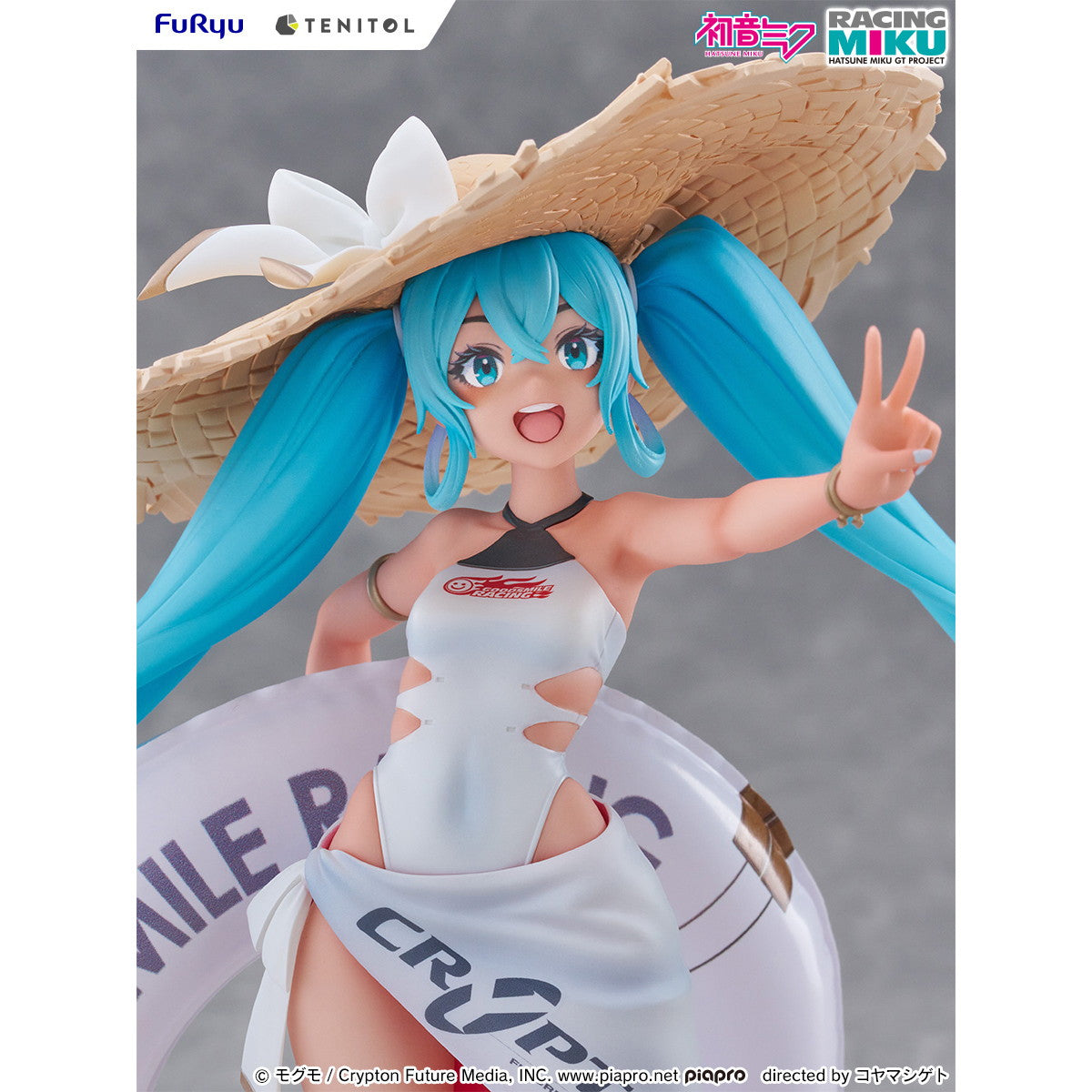 【予約安心出荷】[FIG] TENITOL レーシングミク 2024 Tropical Ver. 初音ミク GTプロジェクト 完成品 フィギュア(AMU-TNL0128) フリュー(2025年9月)