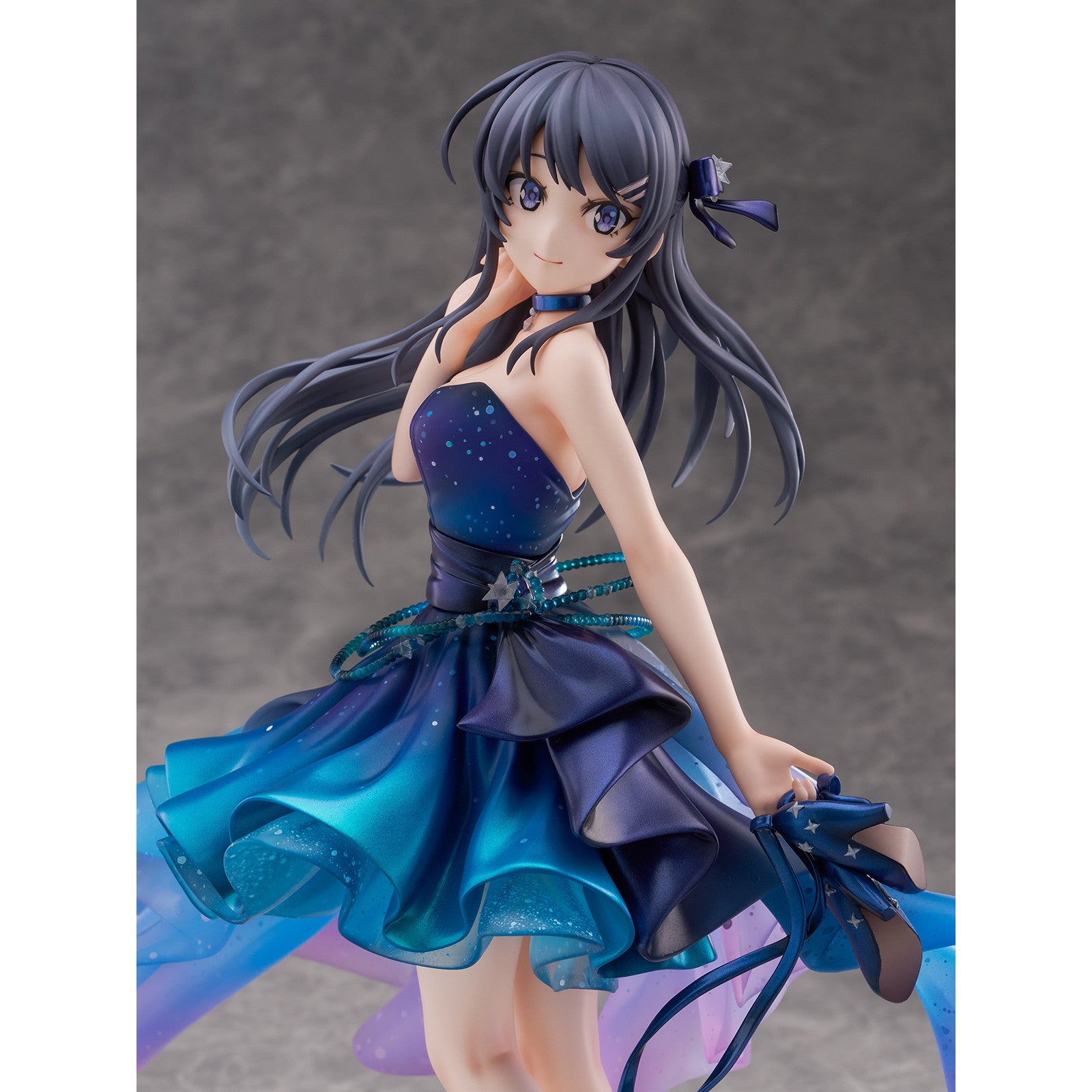 【新品即納】[FIG] SHIBUYA SCRAMBLE FIGURE 桜島麻衣(さくらじままい) -Starry Dress Ver.- 青春ブタ野郎はバニーガール先輩の夢を見ない 1/7 完成品 フィギュア CyberZ(20260220)