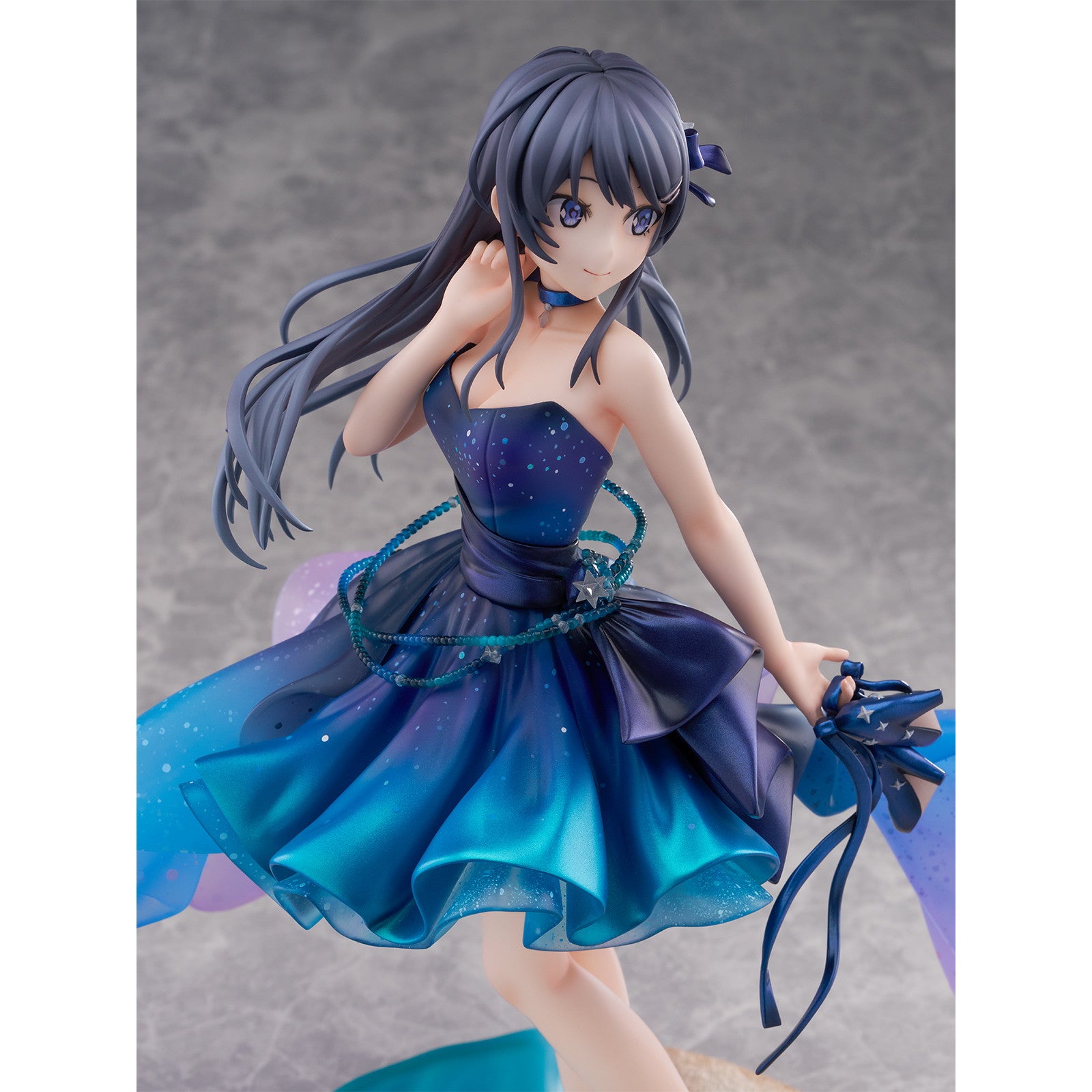 【新品即納】[FIG] SHIBUYA SCRAMBLE FIGURE 桜島麻衣(さくらじままい) -Starry Dress Ver.- 青春ブタ野郎はバニーガール先輩の夢を見ない 1/7 完成品 フィギュア CyberZ(20260220)