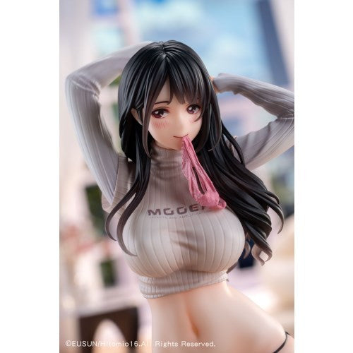 【新品即納】[FIG] ギターの妹-どっちがいいかなぁ 通常版 Illustrated by hitomio拾六 1/6 完成品 フィギュア EUSUN(20251210)