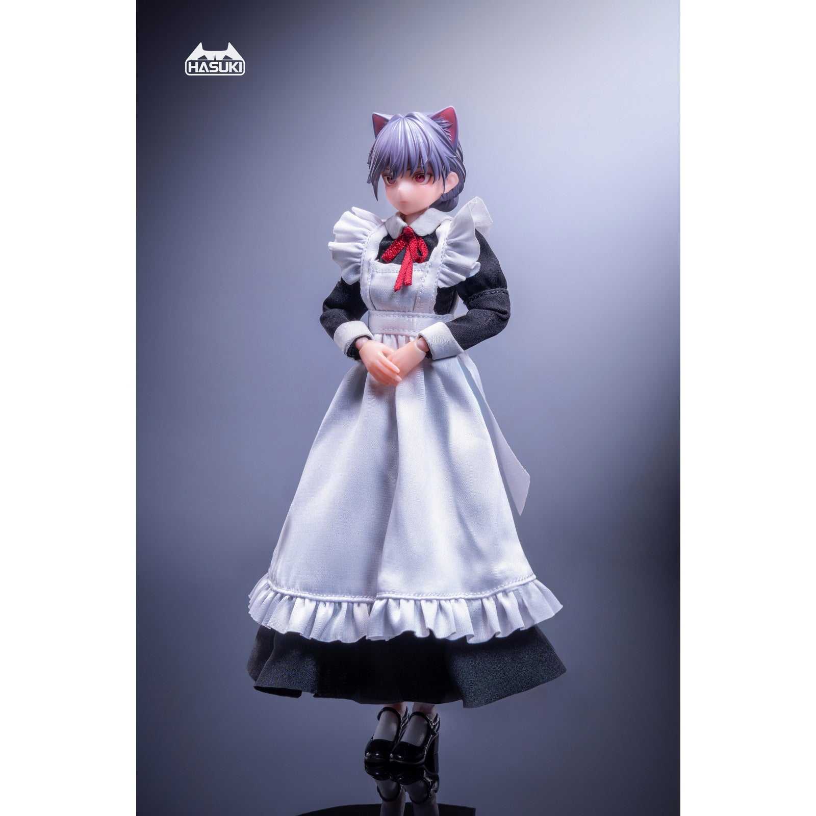 【新品即納】[FIG] POCKET ARTシリーズ PA010 メイド銃士 FKEY 1/12 完成品 アクションフィギュア HASUKI(ハスキ)(20260319)