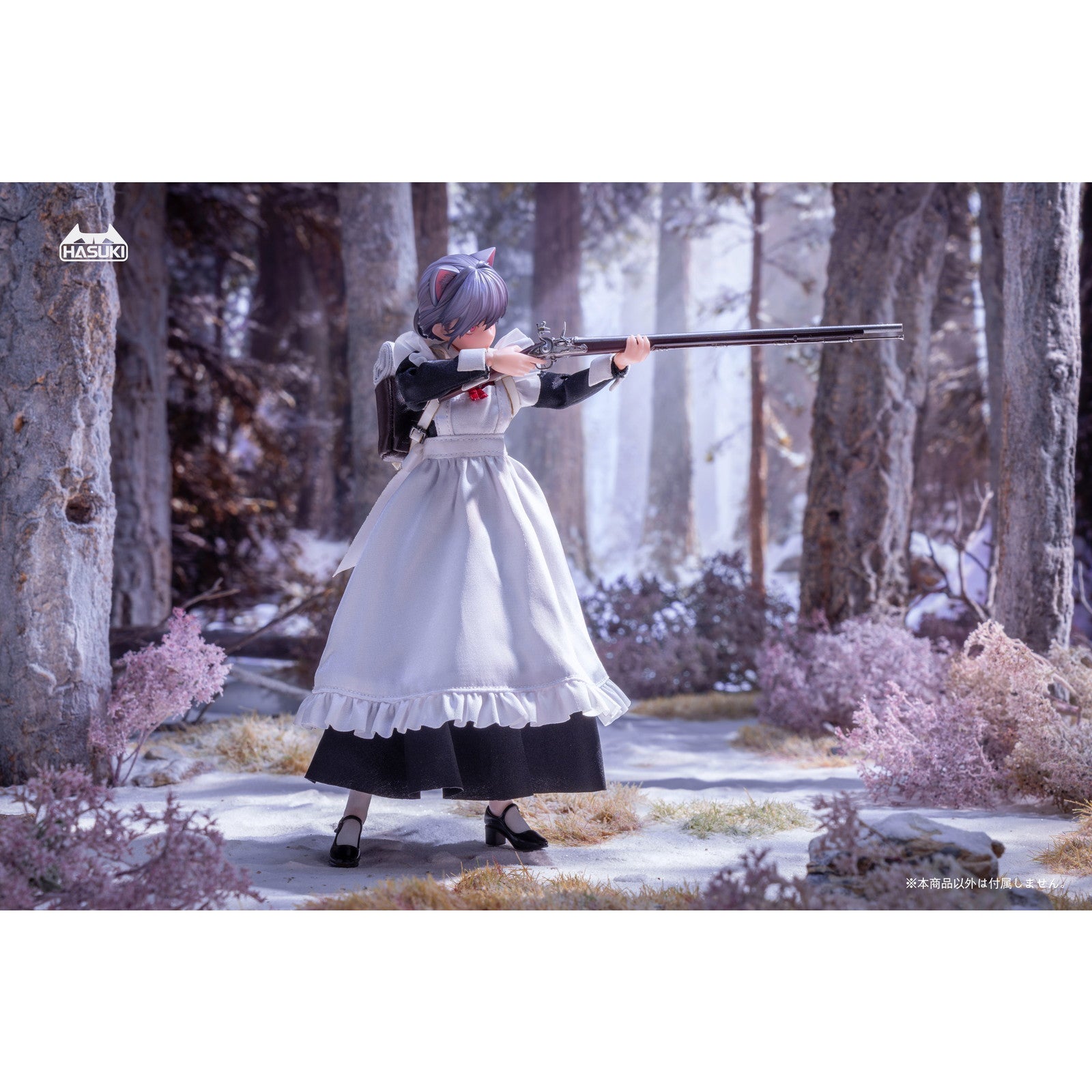 【新品即納】[FIG] POCKET ARTシリーズ PA010 メイド銃士 FKEY 1/12 完成品 アクションフィギュア HASUKI(ハスキ)(20260319)