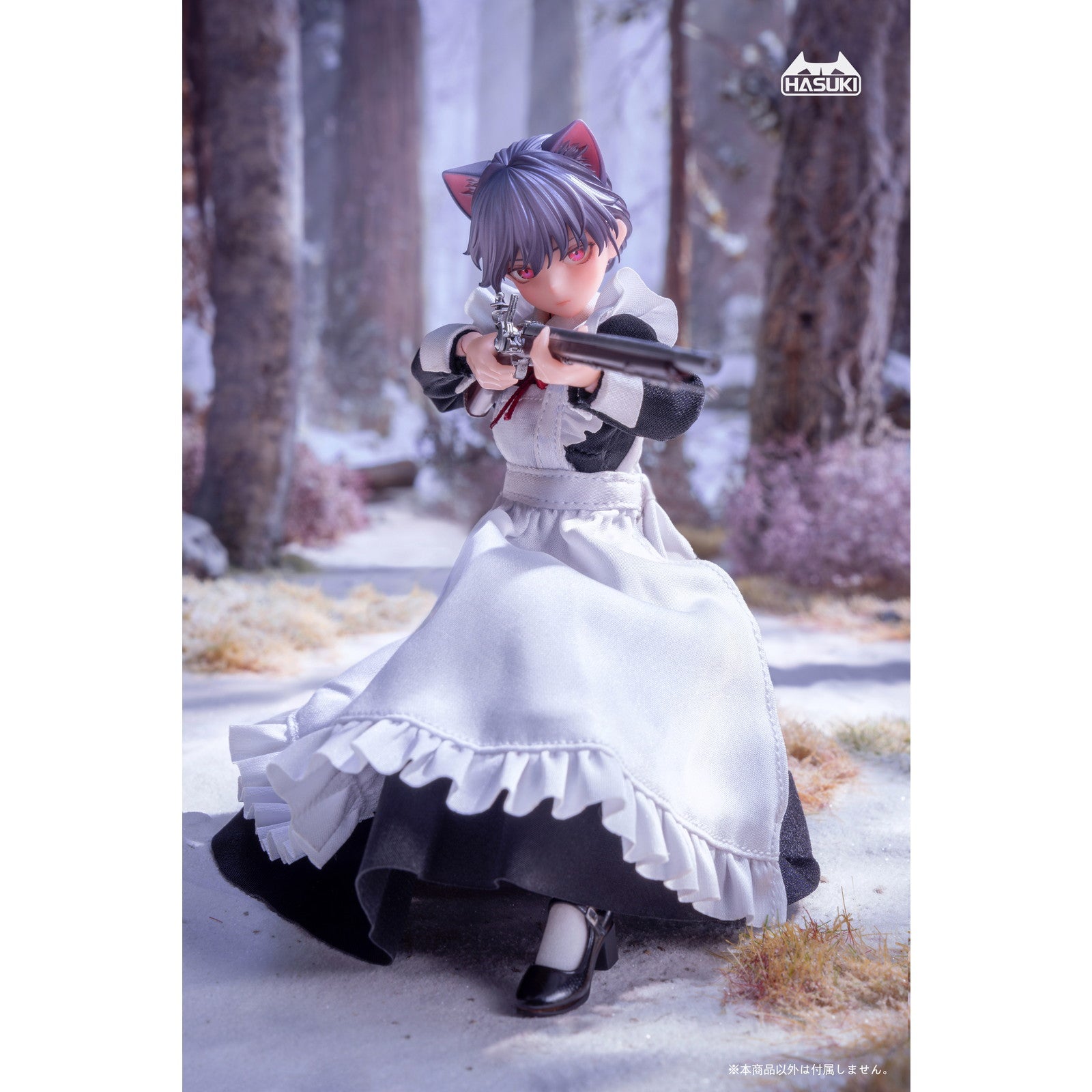 【新品即納】[FIG] POCKET ARTシリーズ PA010 メイド銃士 FKEY 1/12 完成品 アクションフィギュア HASUKI(ハスキ)(20260319)