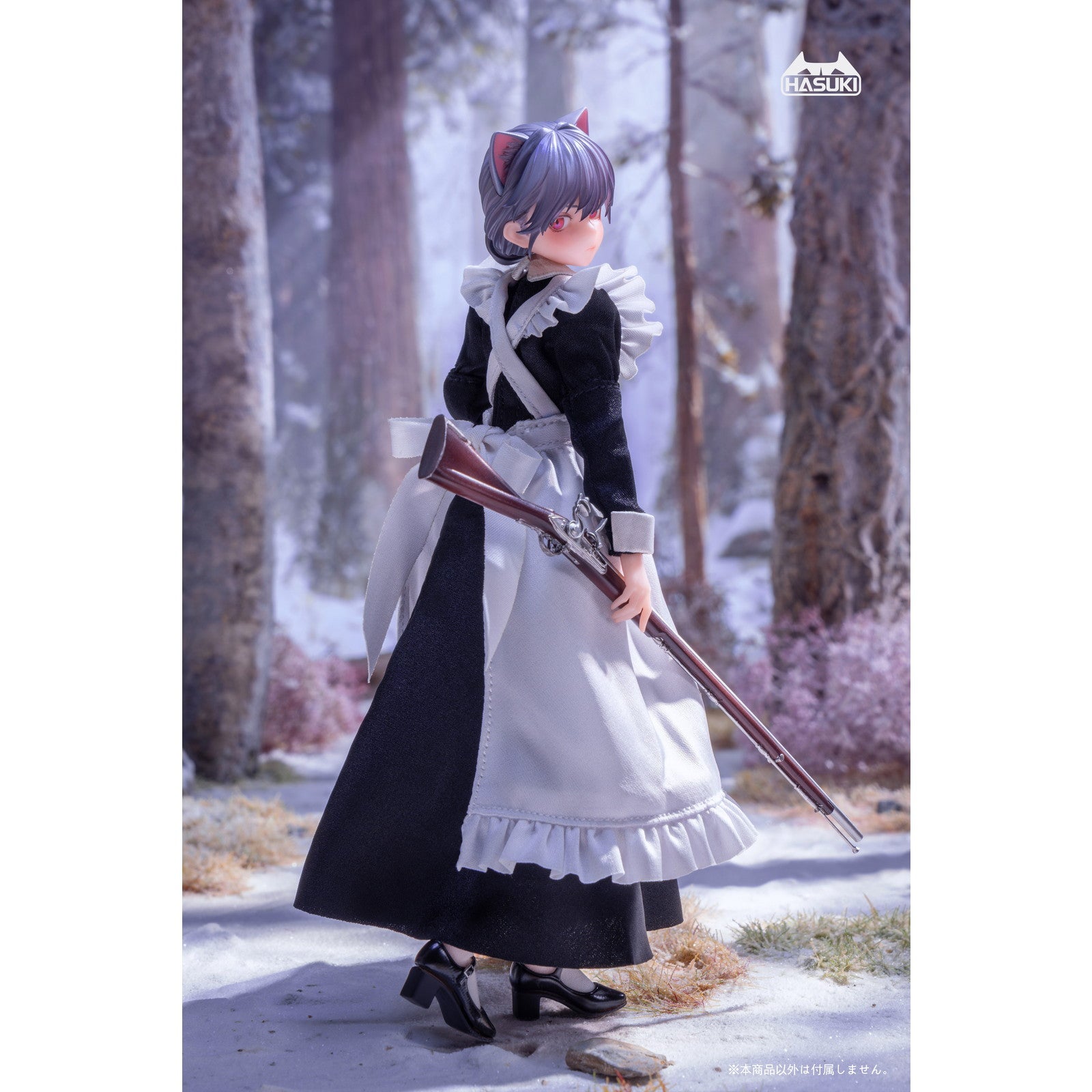 【新品即納】[FIG] POCKET ARTシリーズ PA010 メイド銃士 FKEY 1/12 完成品 アクションフィギュア HASUKI(ハスキ)(20260319)