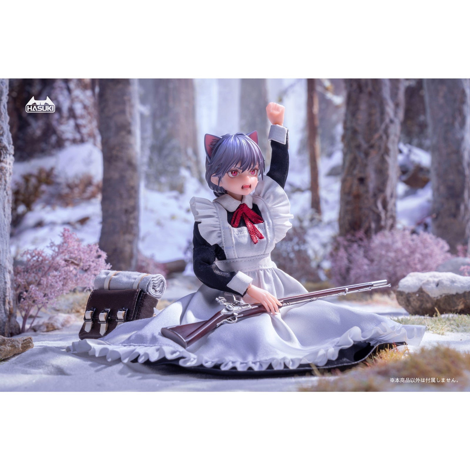【新品即納】[FIG] POCKET ARTシリーズ PA010 メイド銃士 FKEY 1/12 完成品 アクションフィギュア HASUKI(ハスキ)(20260319)