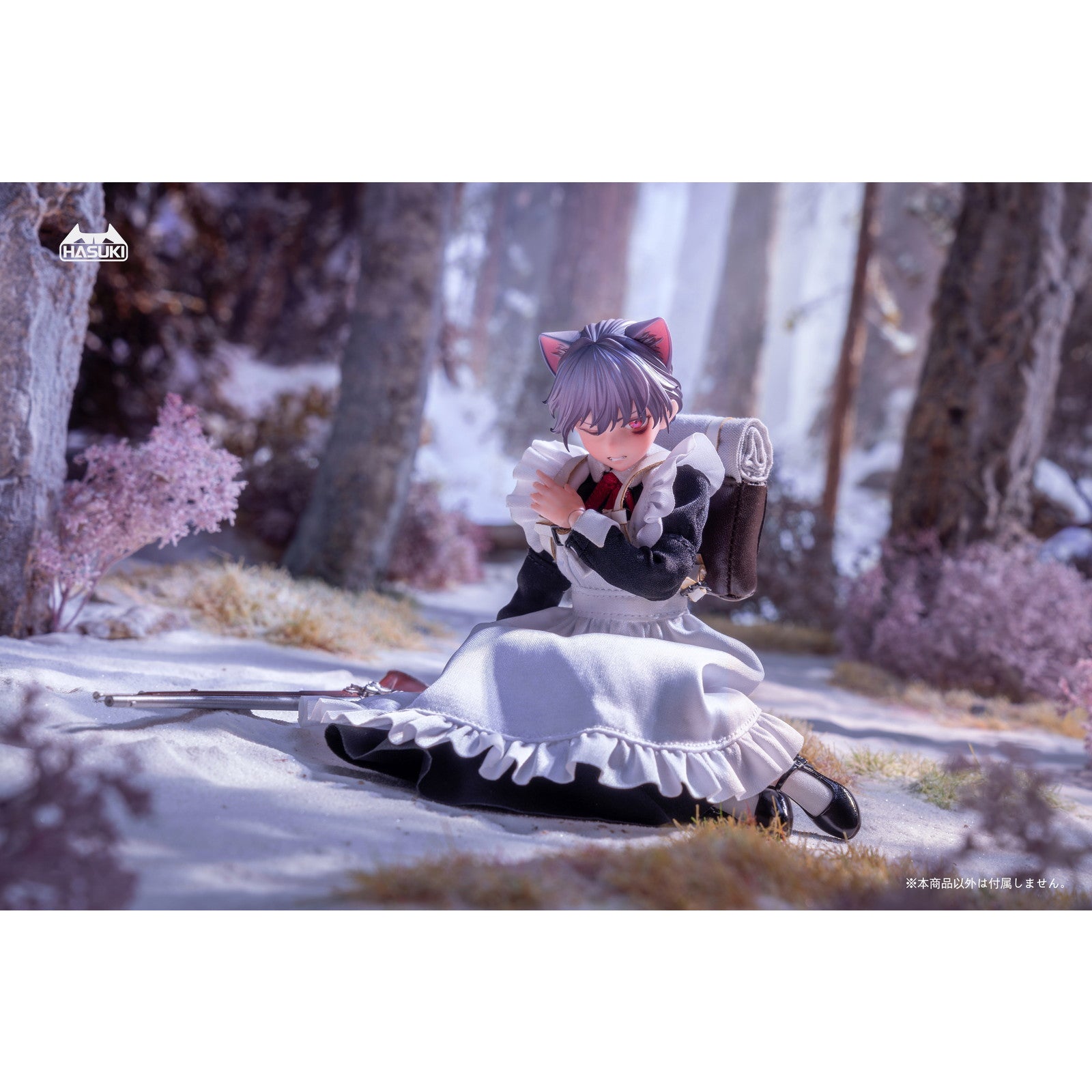 【新品即納】[FIG] POCKET ARTシリーズ PA010 メイド銃士 FKEY 1/12 完成品 アクションフィギュア HASUKI(ハスキ)(20260319)