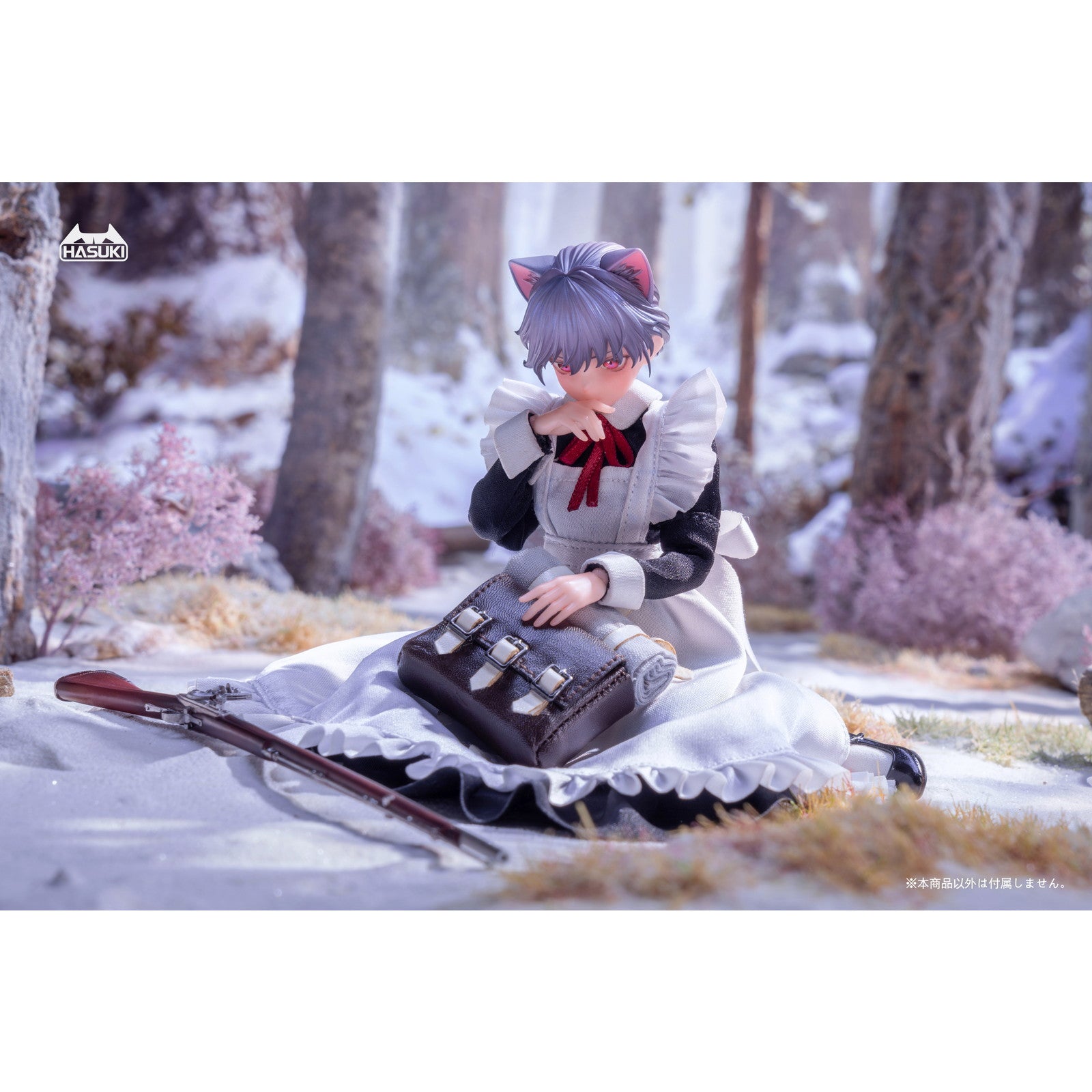 【新品即納】[FIG] POCKET ARTシリーズ PA010 メイド銃士 FKEY 1/12 完成品 アクションフィギュア HASUKI(ハスキ)(20260319)