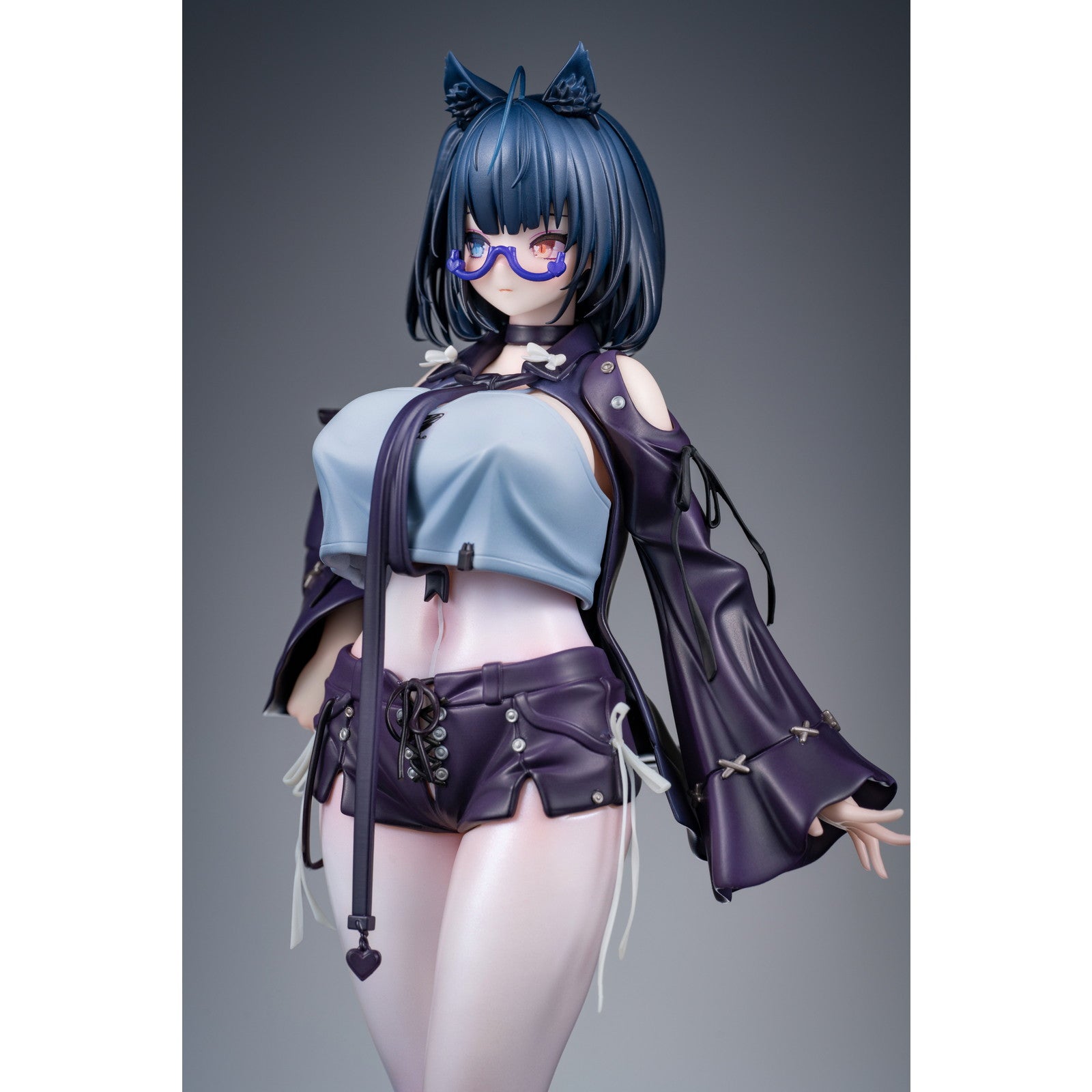【新品即納】[FIG] ストッキング&カード付属 試着室でストッキングを選びながら選択に悩む黒茶子 1/6 完成品 フィギュア DKSTUDIO(20251231)
