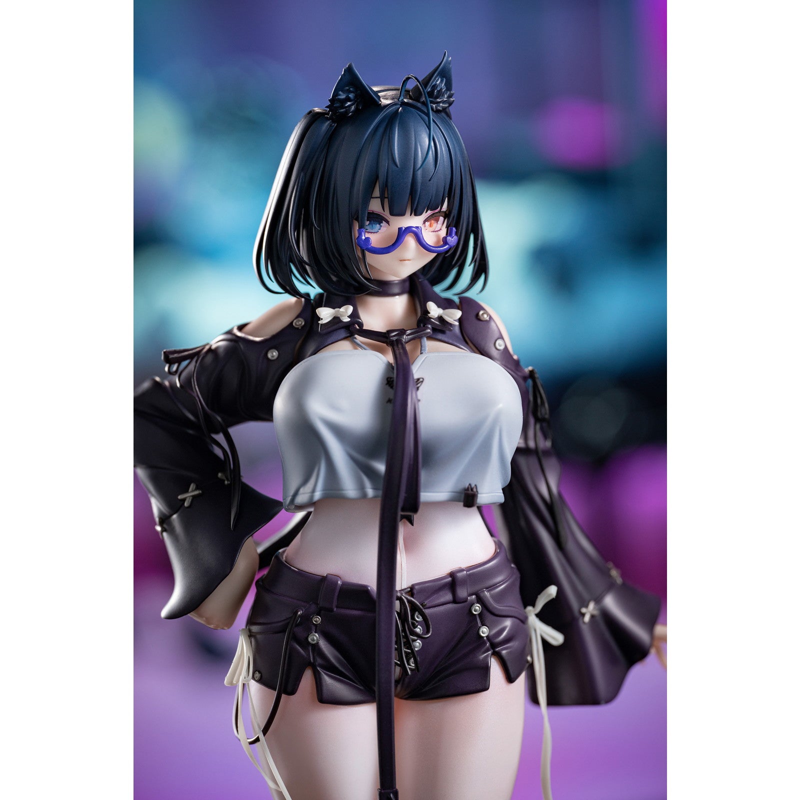 【新品即納】[FIG] ストッキング&カード付属 試着室でストッキングを選びながら選択に悩む黒茶子 1/6 完成品 フィギュア DKSTUDIO(20251231)