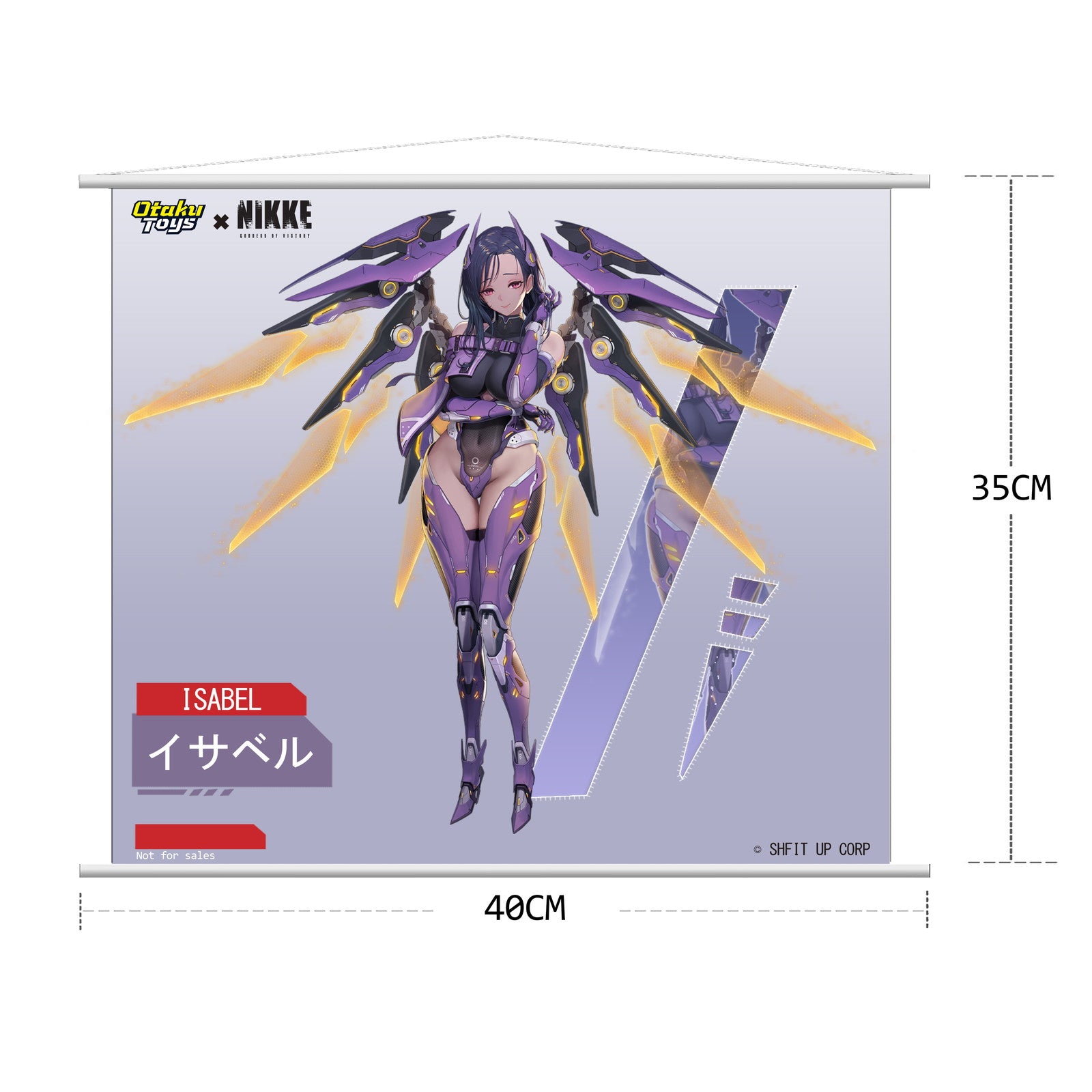 【中古即納】[FIG] タペストリー付属 イザベル 特典版 勝利の女神:NIKKE(ニケ) 1/7 完成品 フィギュア Otaku Toys(オタクトイズ)(20251231)
