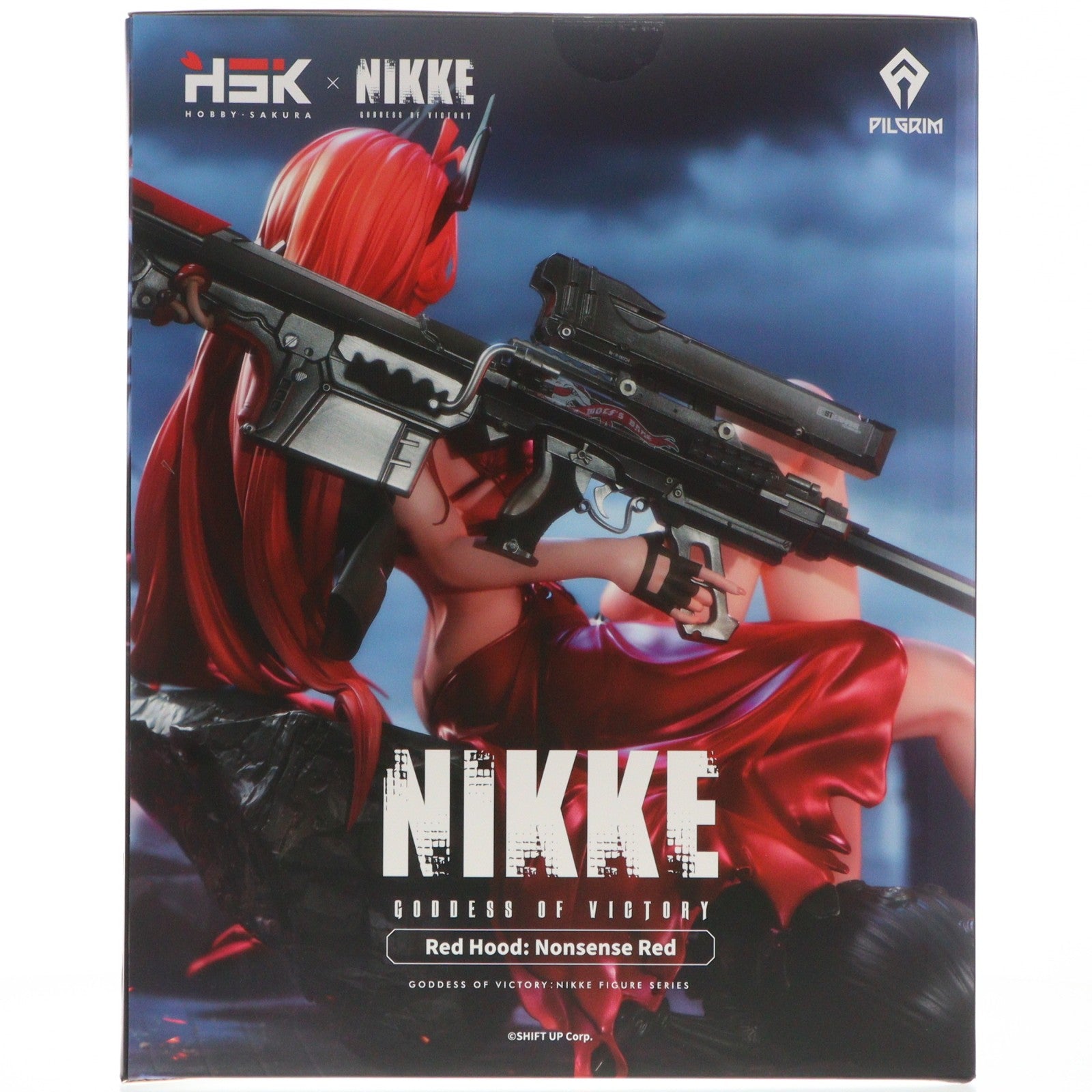【新品即納】[FIG] アクリルプレート付属 レッドフード ナンセンスレッド 豪華版 勝利の女神:NIKKE(ニケ) 1/4 完成品 フィギュア HOBBY SAKURA(ホビーサクラ)(20260131)