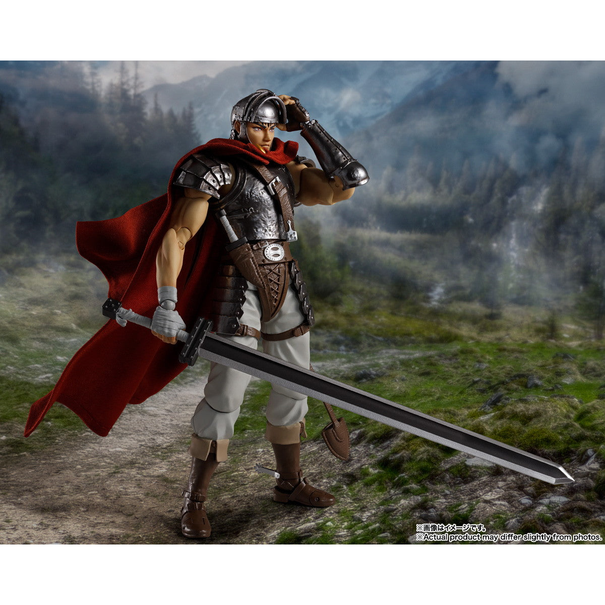 【新品即納】[FIG] S.H.Figuarts(フィギュアーツ) ガッツ(鷹の団) ベルセルク 完成品 可動フィギュア バンダイスピリッツ(20250719)