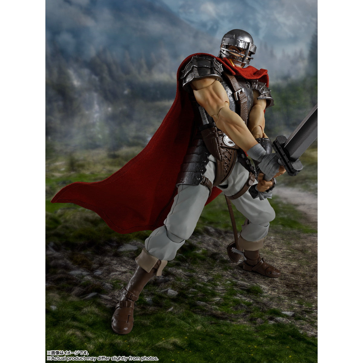 【新品即納】[FIG] S.H.Figuarts(フィギュアーツ) ガッツ(鷹の団) ベルセルク 完成品 可動フィギュア バンダイスピリッツ(20250719)