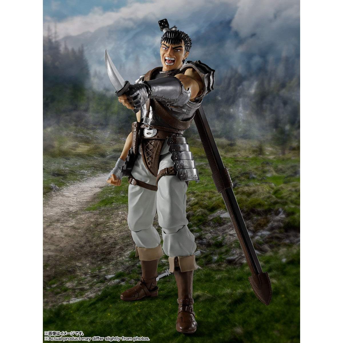 【新品即納】[FIG] S.H.Figuarts(フィギュアーツ) ガッツ(鷹の団) ベルセルク 完成品 可動フィギュア バンダイスピリッツ(20250719)
