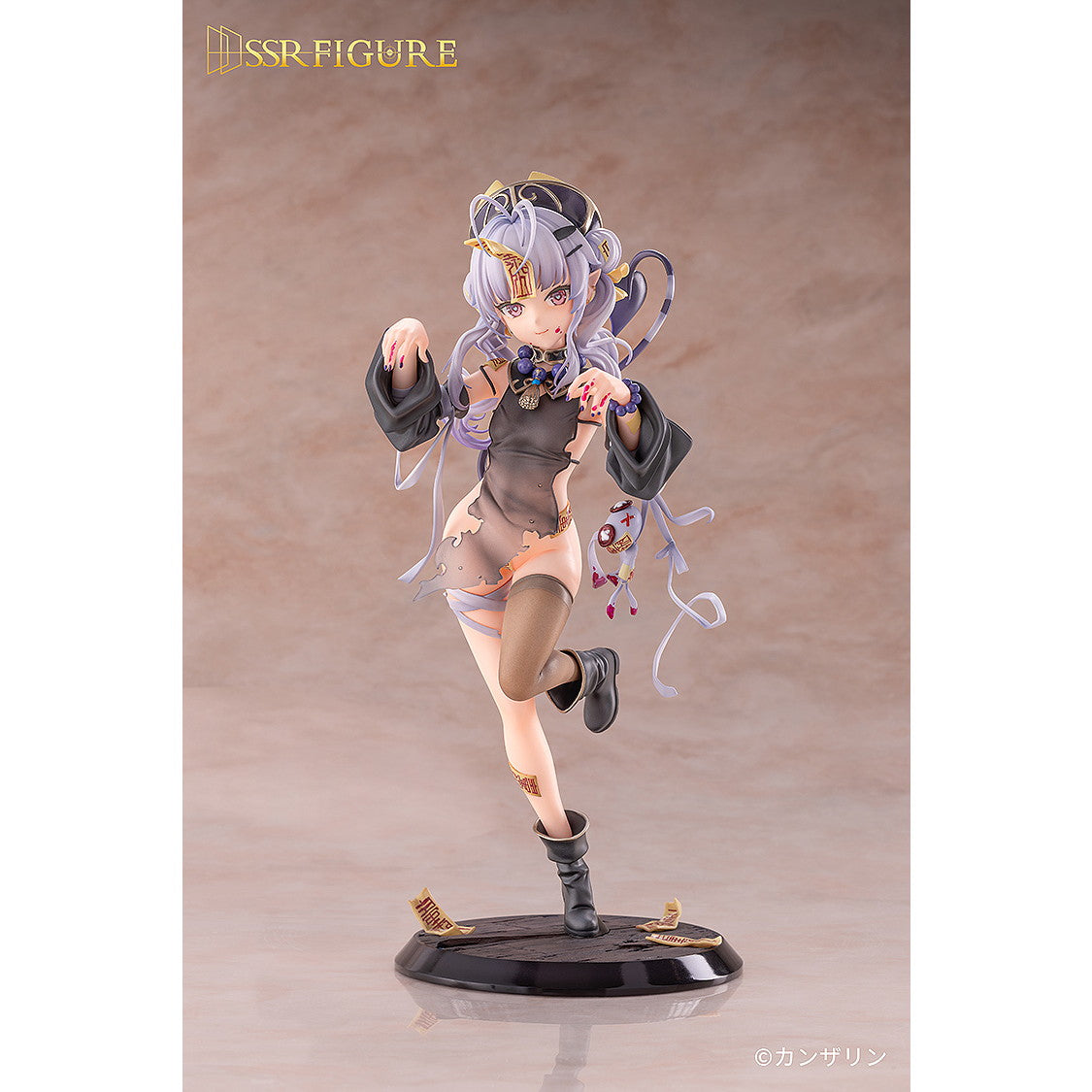 【新品即納】[FIG] アクリルキーホルダー付属 SSR FIGURE 死ノ宮かんな(しのみやかんな) キョンシー Ver. 1/7 完成品 フィギュア SSR FIGURE(20250830)