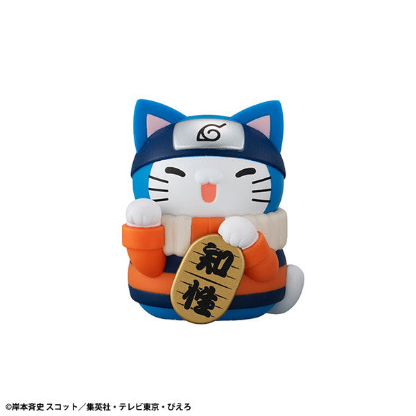【新品即納】[FIG] (BOX) MEGA CAT PROJECT ニャルト! カラフル☆招き猫FORTUNE NARUTO-ナルト- フィギュア(6個) メガハウス(20250731)