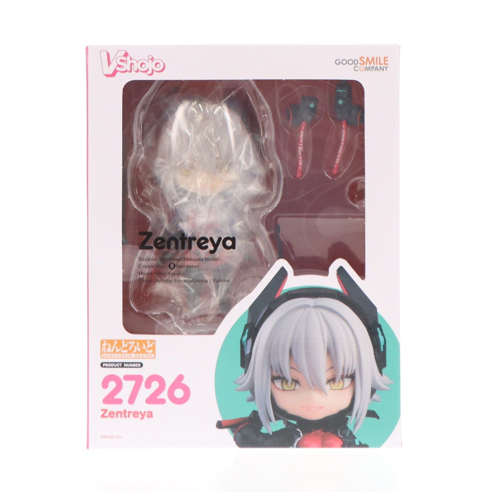 【中古即納】[FIG] ねんどろいど 226 Zentreya(ゼントレヤ) Vshojo 完成品 可動フィギュア グッドスマイルカンパニー(20250830)