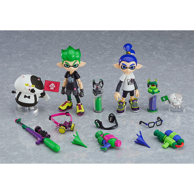 【新品即納】[FIG] (再販) figma(フィグマ) 462-DX ボーイ DXエディション Splatoon(スプラトゥーン)/Splatoon2(スプラトゥーン2) 完成品 可動フィギュア グッドスマイルカンパニー(20260131)