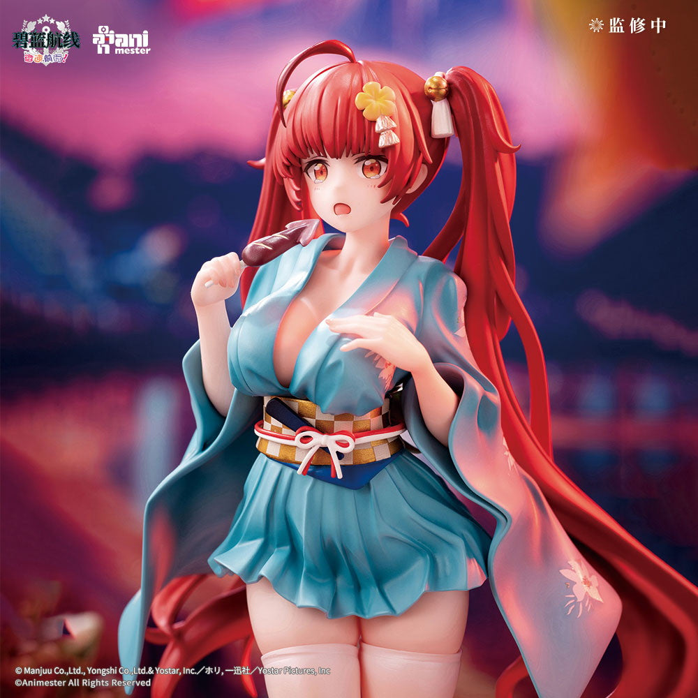 【新品即納】[FIG] ホノルル 浴衣Ver. アズールレーン びそくぜんしんっ! 1/7 完成品 フィギュア Animester(アニメスター)(20250930)