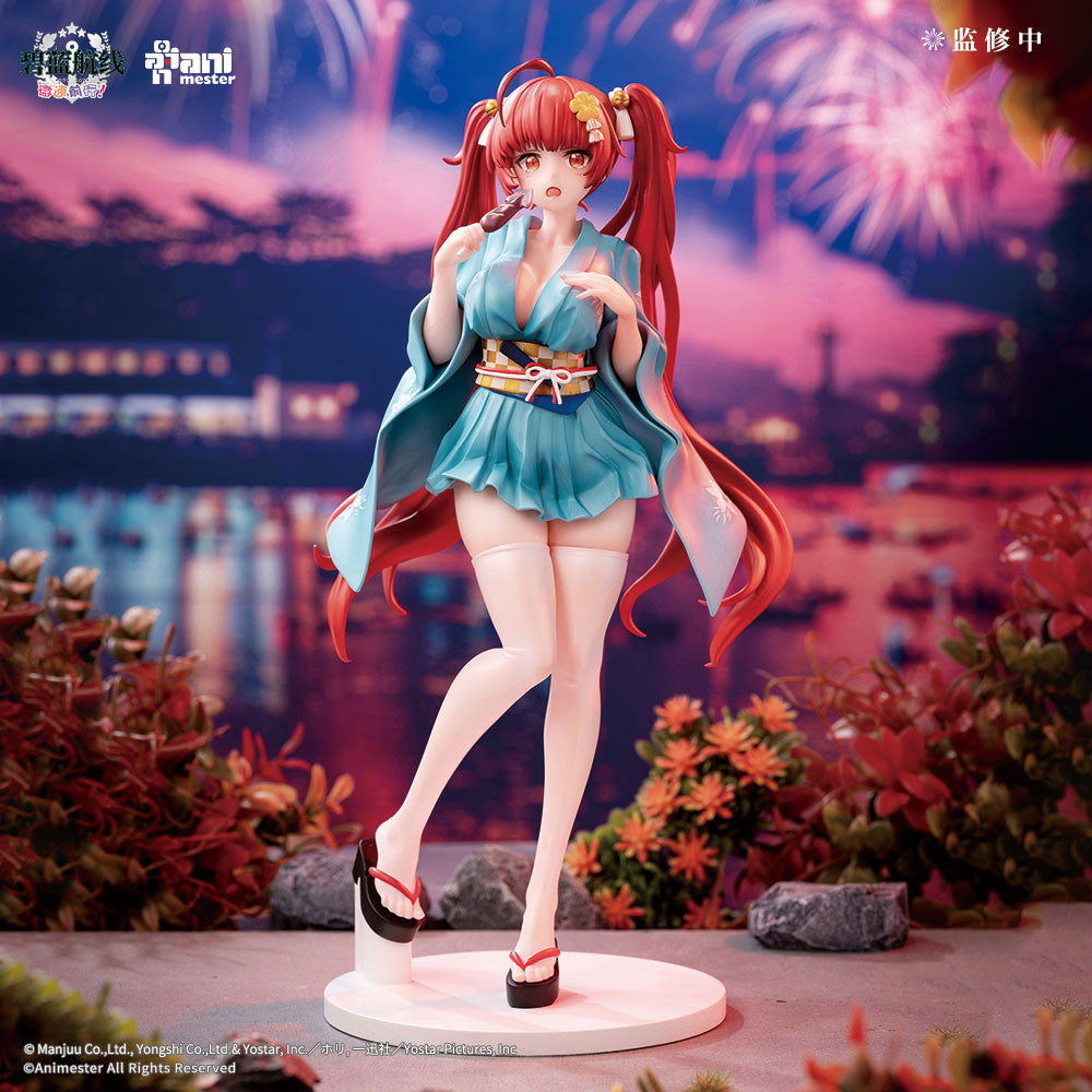 【新品即納】[FIG] ホノルル 浴衣Ver. アズールレーン びそくぜんしんっ! 1/7 完成品 フィギュア Animester(アニメスター)(20250930)