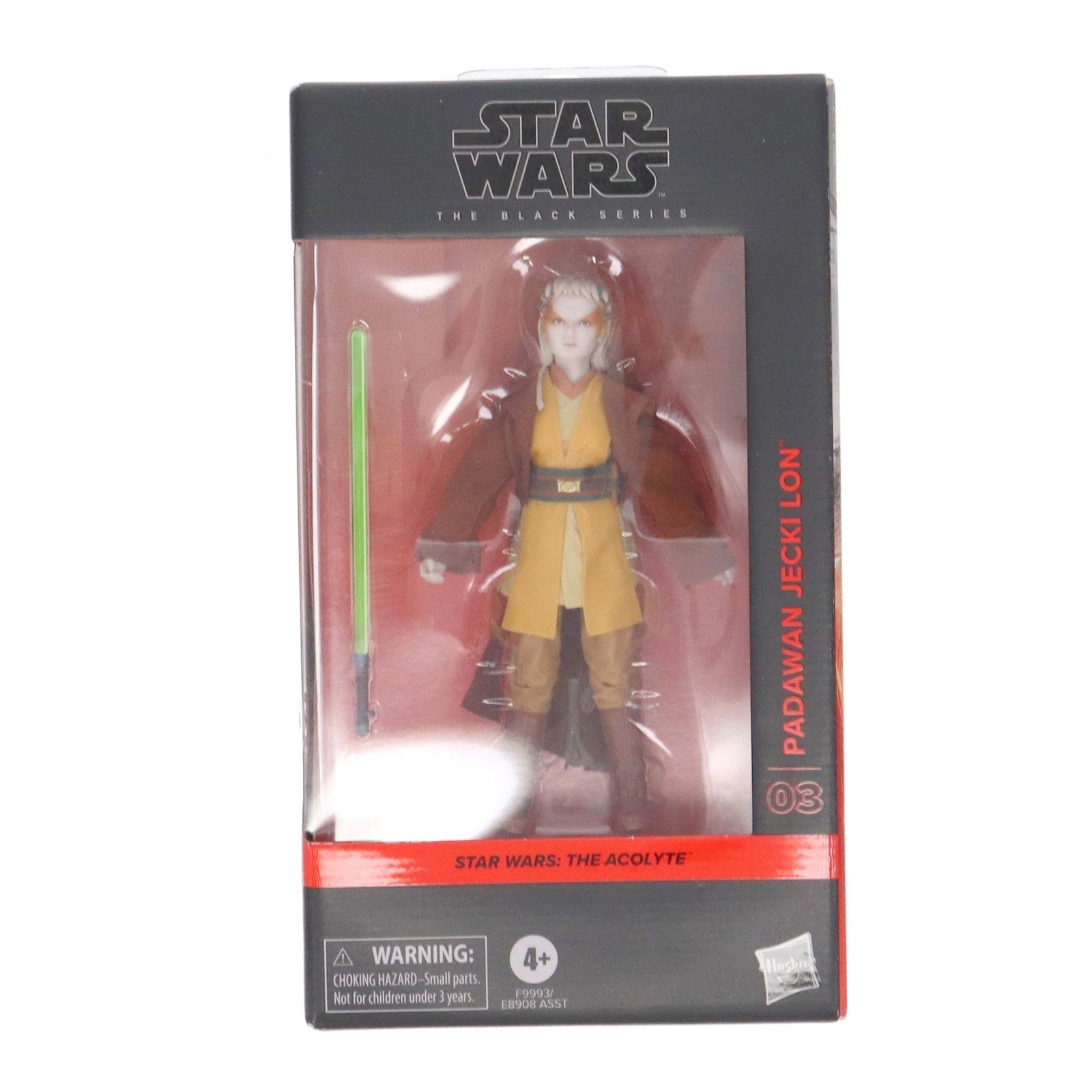 【中古即納】[FIG] スター・ウォーズ BLACKシリーズ ジェキ・ロン(パダワン) STAR WARS: The Acolyte(アコライト) 完成品 6インチ・アクションフィギュア(F9993)(海外流通版) ハズブロ(20240831)