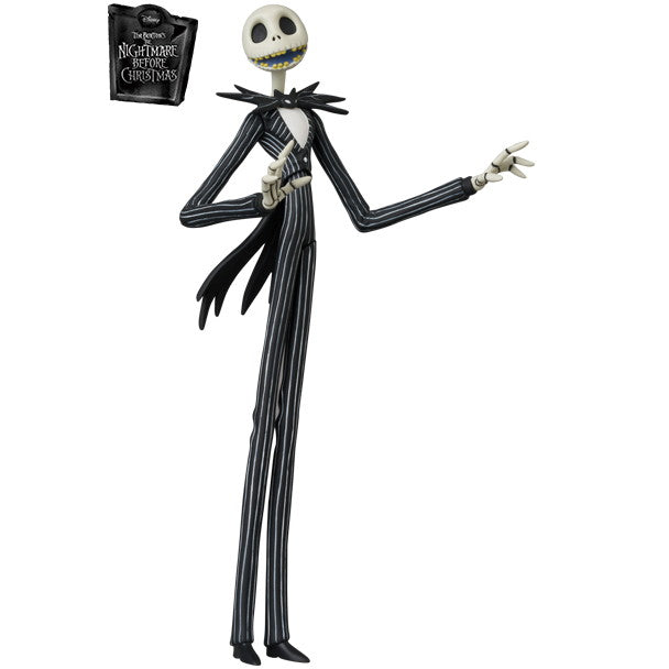 【新品即納】[FIG] ウルトラディテールフィギュア No.836 JACK SKELLINGTON(ジャック・スケリントン) UDF THE NIGHTMARE BEFORE CHRISTMAS(ナイトメアー・ビフォア・クリスマス) 完成品 フィギュア メディコム・トイ(20250831)