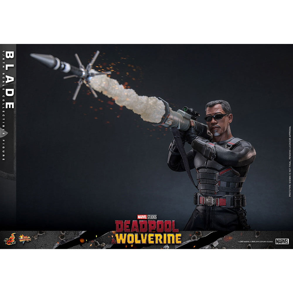 【予約安心出荷】[FIG] ムービー・マスターピース ブレイド(初回限定) デッドプール&ウルヴァリン 1/6 完成品 可動フィギュア(MM#791) ホットトイズ(2026年4月)
