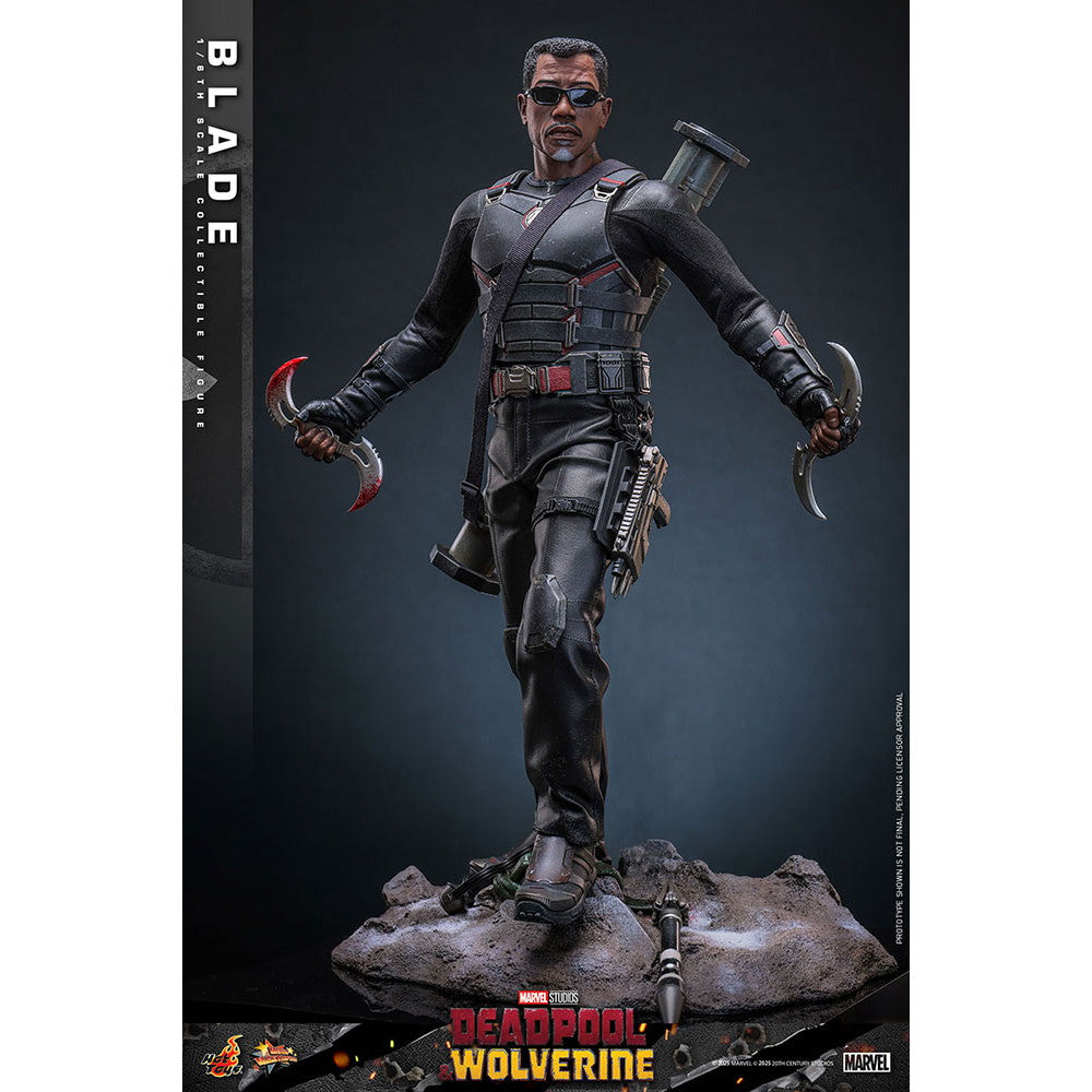 【予約安心出荷】[FIG] ムービー・マスターピース ブレイド(初回限定) デッドプール&ウルヴァリン 1/6 完成品 可動フィギュア(MM#791) ホットトイズ(2026年4月)