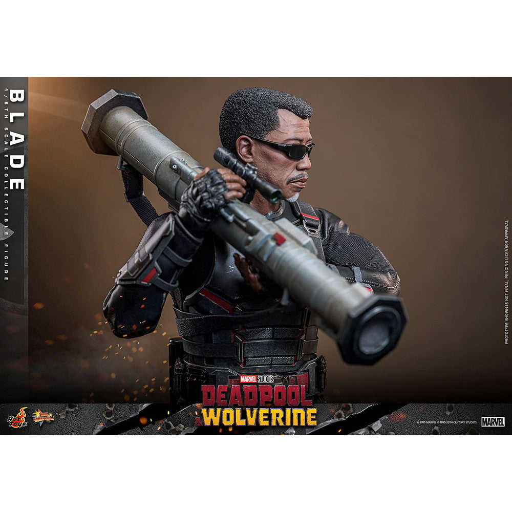 【予約安心出荷】[FIG] ムービー・マスターピース ブレイド(初回限定) デッドプール&ウルヴァリン 1/6 完成品 可動フィギュア(MM#791) ホットトイズ(2026年4月)