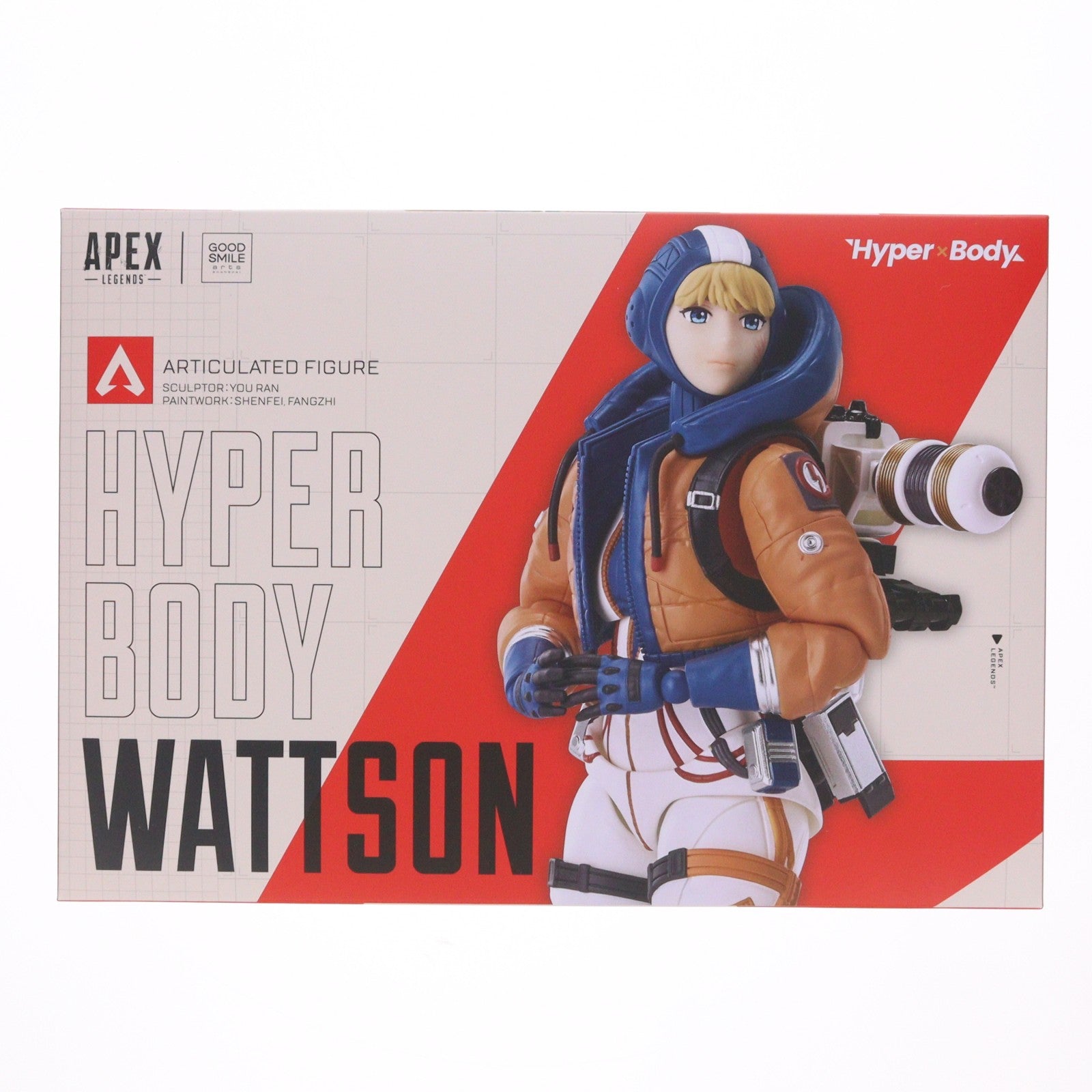 【中古即納】[FIG] Hyper Body ワットソン Apex Legends(エーペックスレジェンズ) 完成品 可動フィギュア グッドスマイルアーツ上海(20251227)