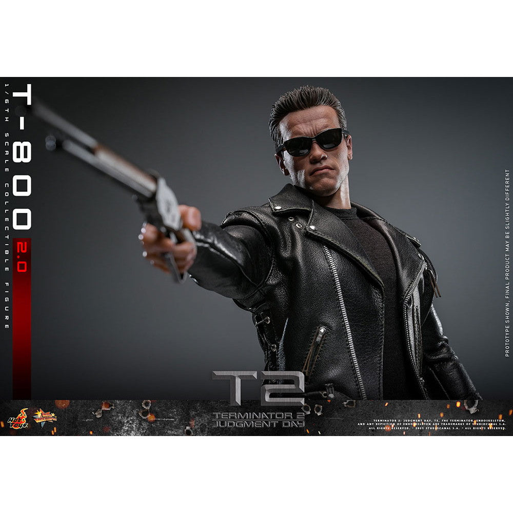 【予約安心出荷】[FIG] ムービー・マスターピース T-800(2.0版) ターミネーター2 1/6 完成品 可動フィギュア(MM#795) ホットトイズ(2025年10月)