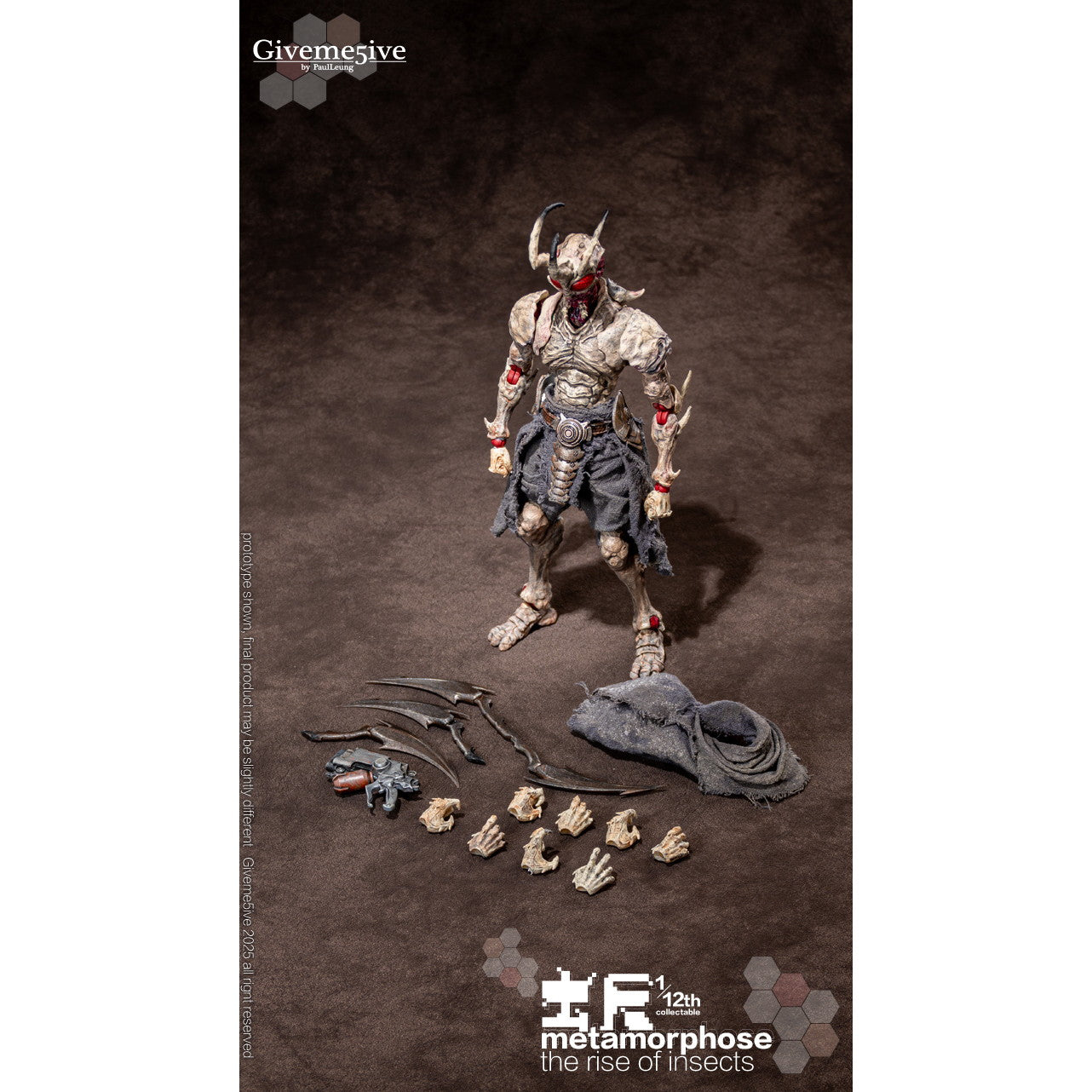 【新品即納】[FIG] 虫啓(METAMORPHOSE - THE RISE OF INSECTS)シリーズ Airoki(アイロキ) 1/12 完成品 可動フィギュア(65820798) Giveme5ive(20250930)