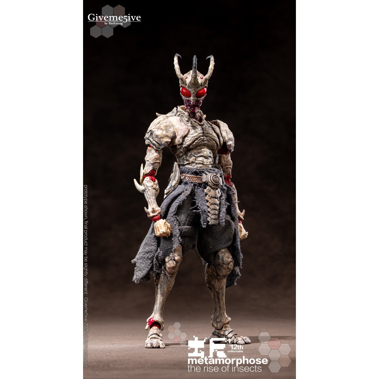【新品即納】[FIG] 虫啓(METAMORPHOSE - THE RISE OF INSECTS)シリーズ Airoki(アイロキ) 1/12 完成品 可動フィギュア(65820798) Giveme5ive(20250930)