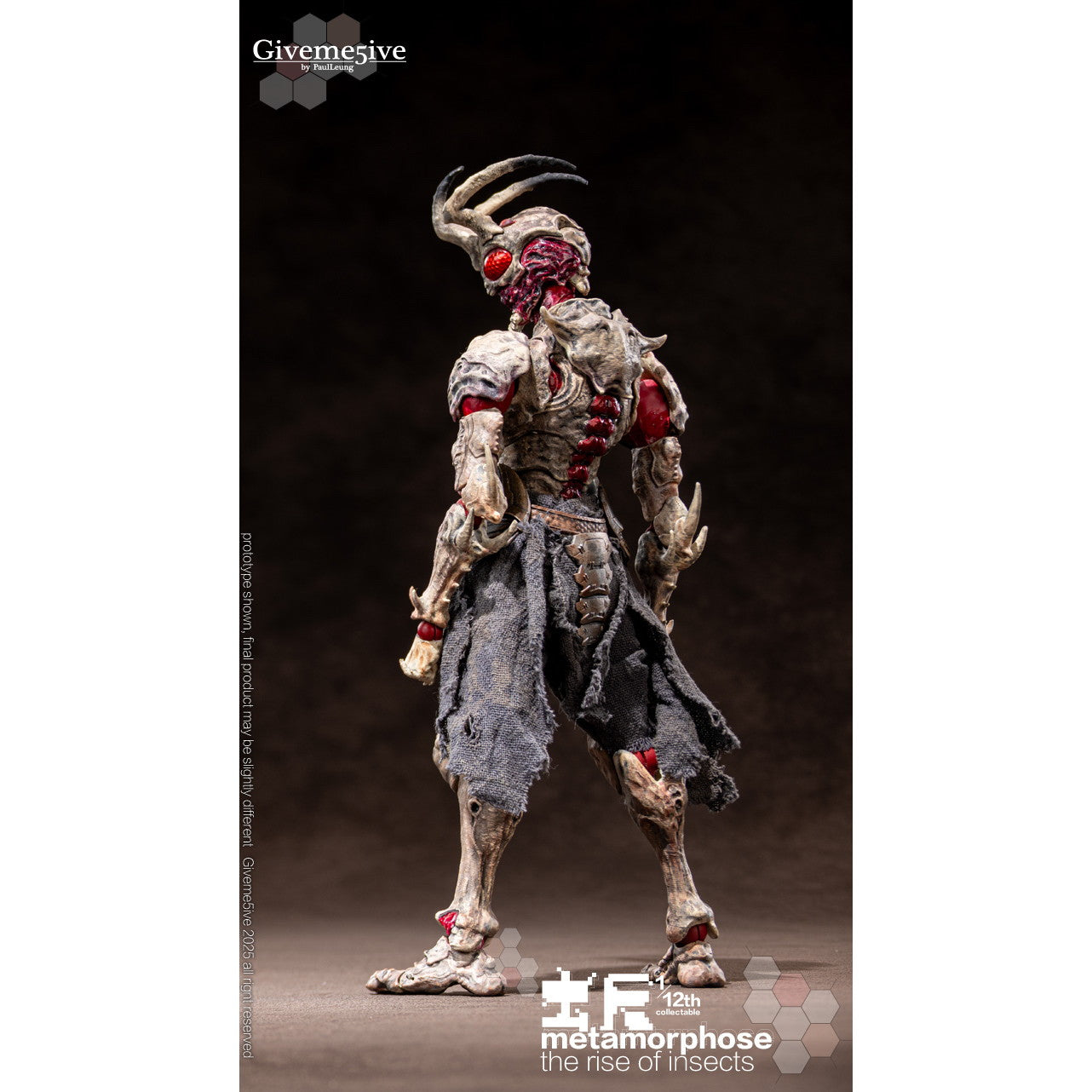 【中古即納】[FIG] 虫啓(METAMORPHOSE - THE RISE OF INSECTS)シリーズ Airoki(アイロキ) 1/12 完成品 可動フィギュア(65820798) Giveme5ive(20250930)