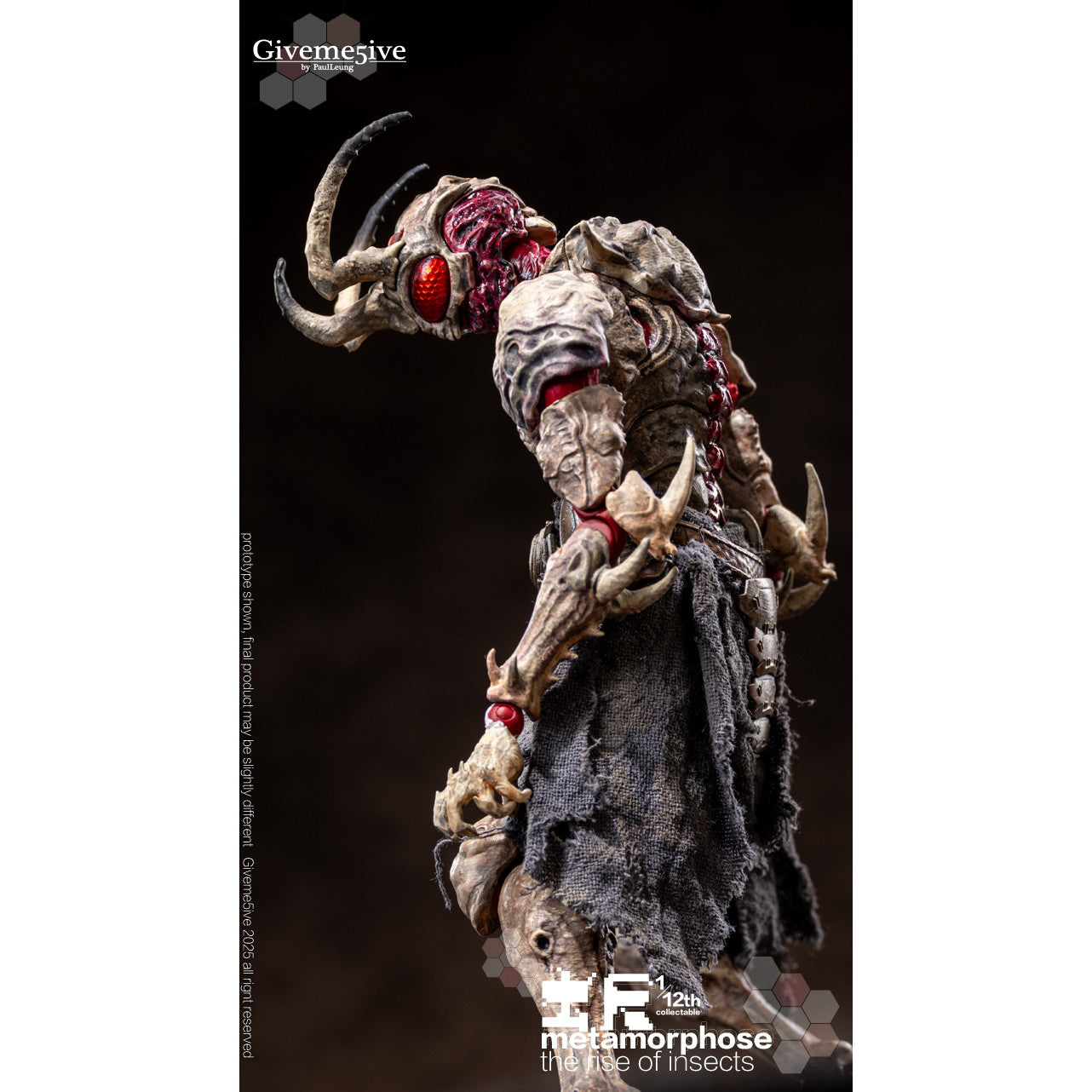 【中古即納】[FIG] 虫啓(METAMORPHOSE - THE RISE OF INSECTS)シリーズ Airoki(アイロキ) 1/12 完成品 可動フィギュア(65820798) Giveme5ive(20250930)