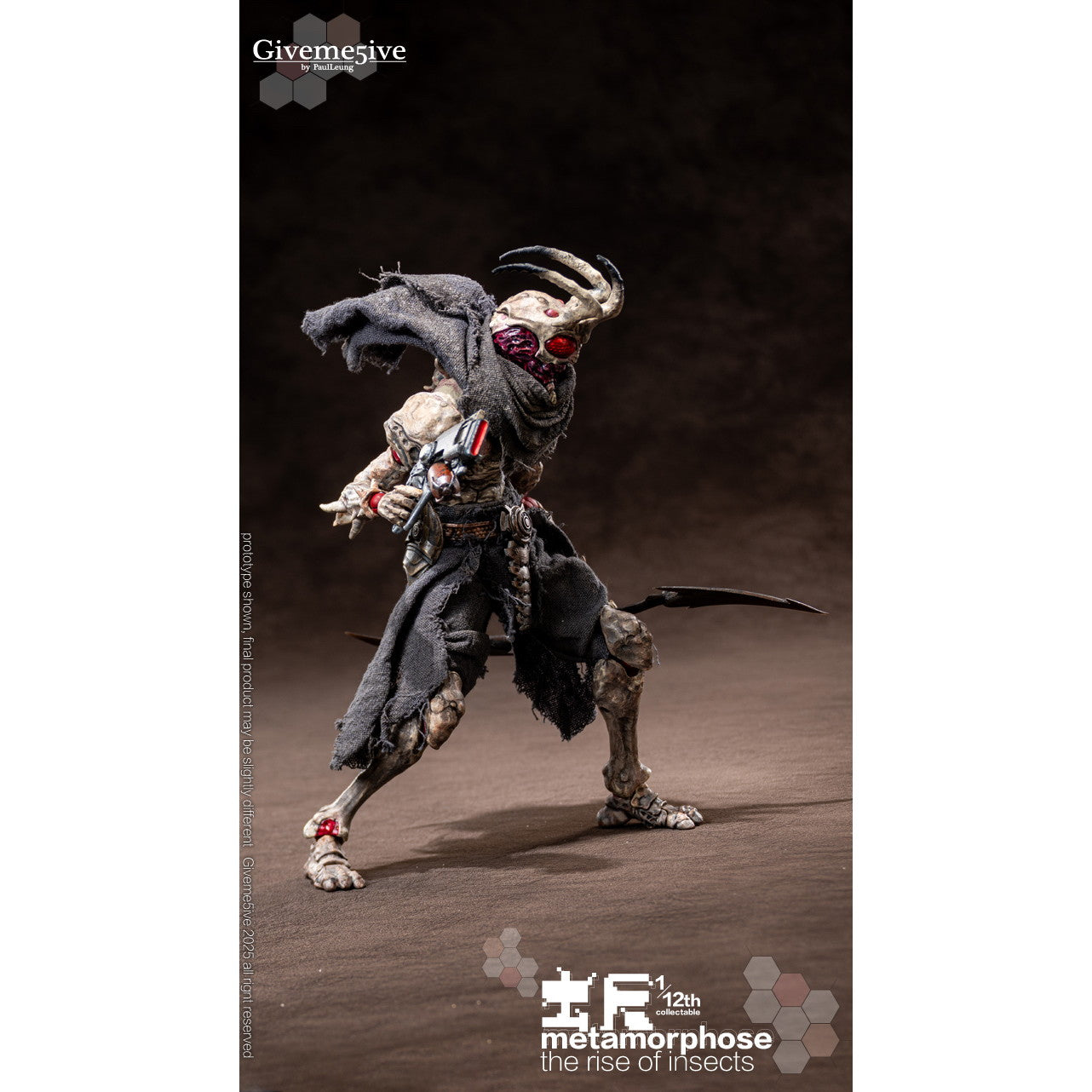 【中古即納】[FIG] 虫啓(METAMORPHOSE - THE RISE OF INSECTS)シリーズ Airoki(アイロキ) 1/12 完成品 可動フィギュア(65820798) Giveme5ive(20250930)